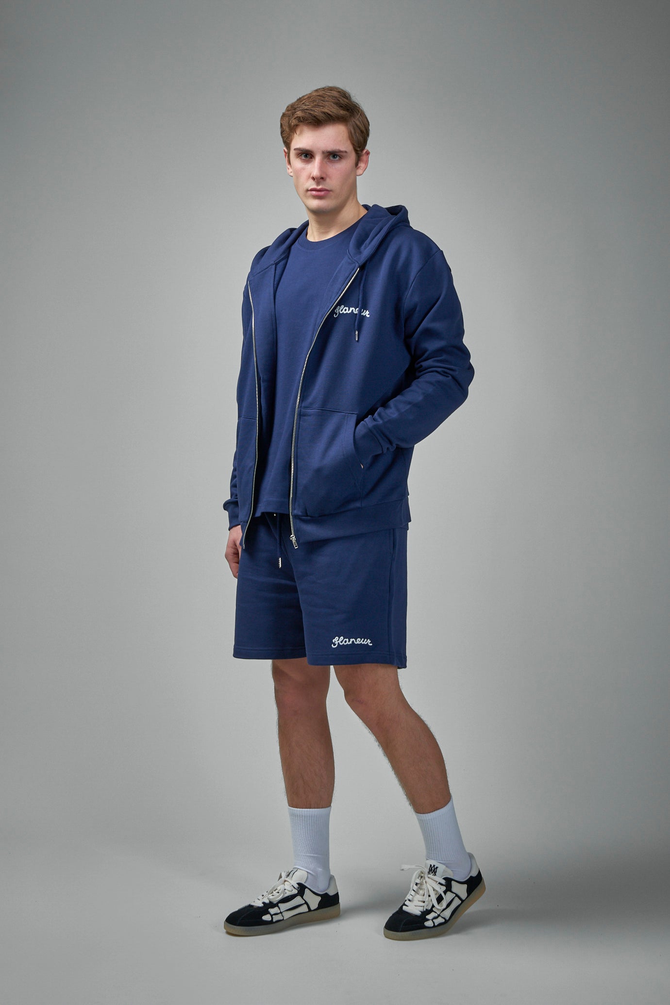 Signature-Kapuzenpullover mit Reißverschluss