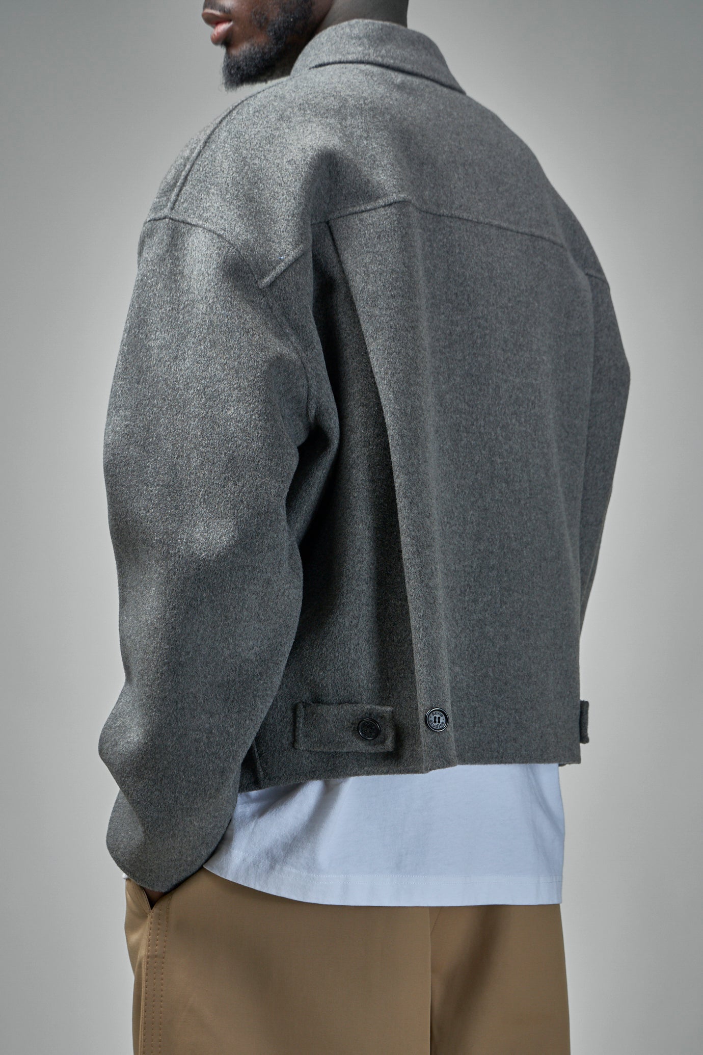 Wool Zipper Jacket