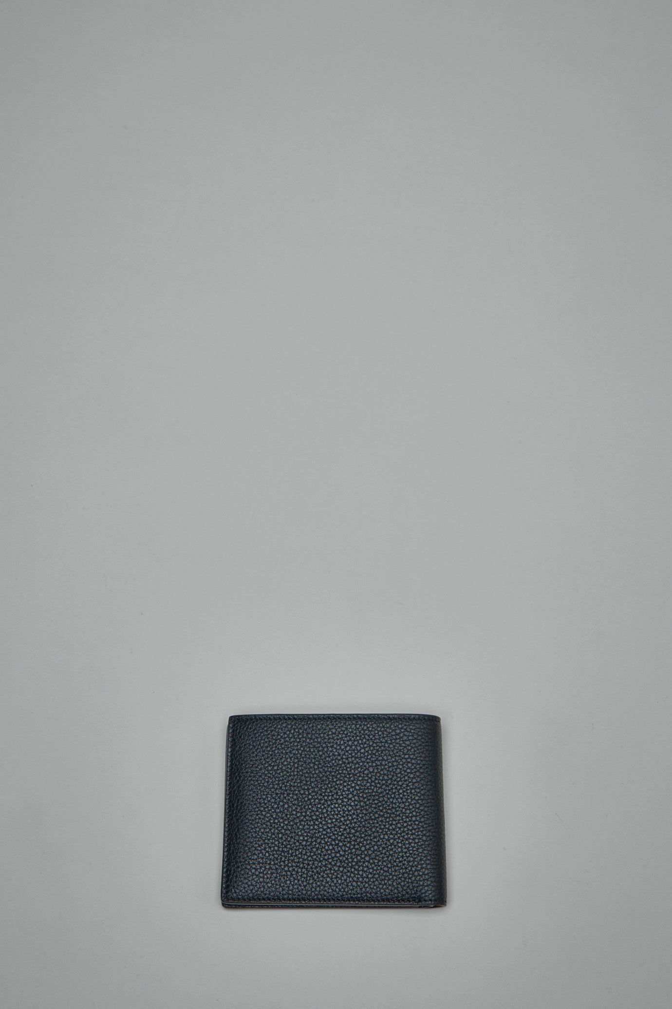 Soft Grain Leather T Line Classic Bifold Wallet