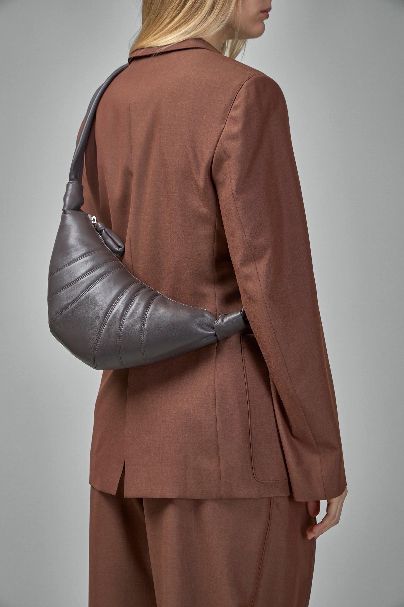 Small Croissant Bag Soft Nappa Leather