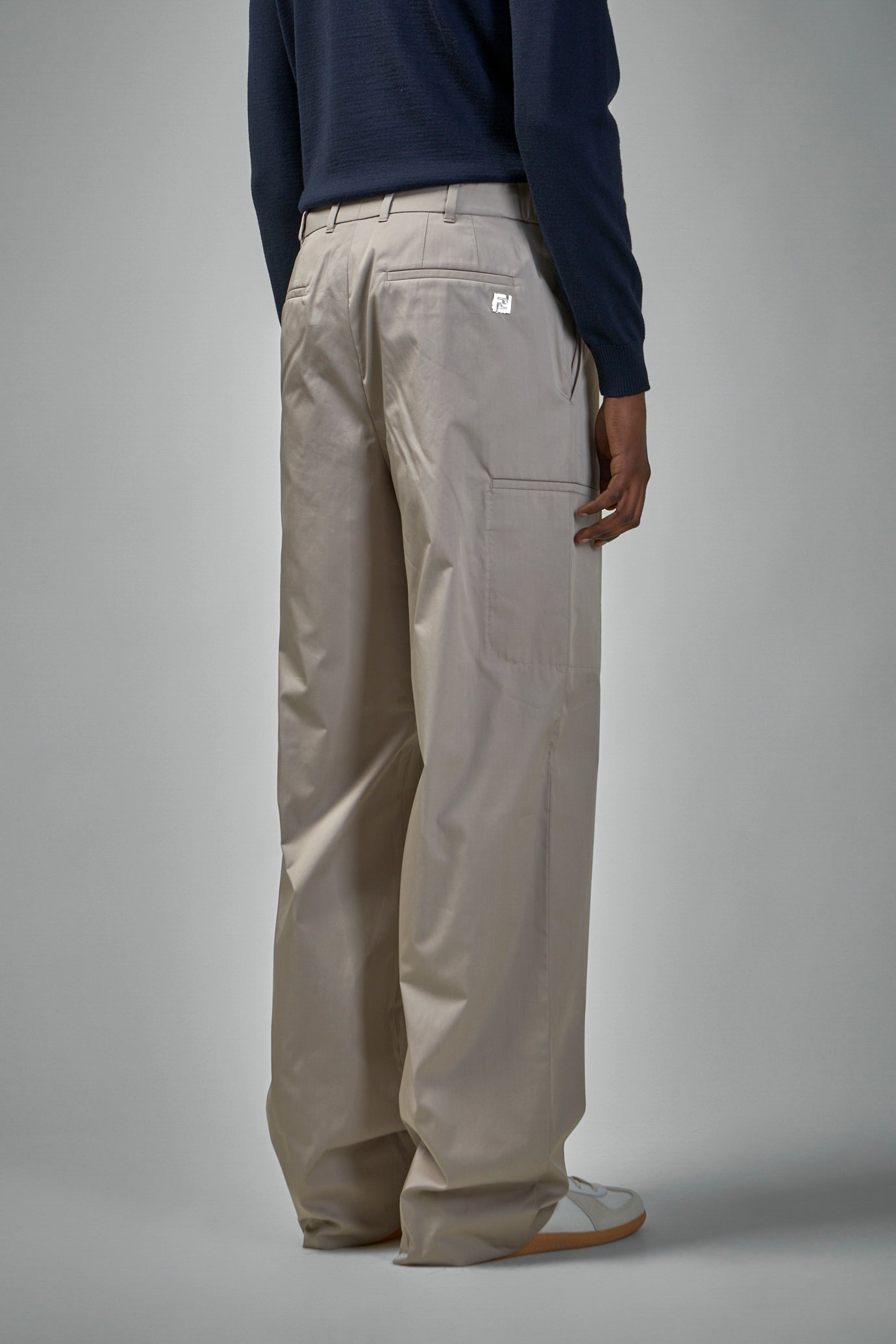 Straight-cut Cargo Trousers