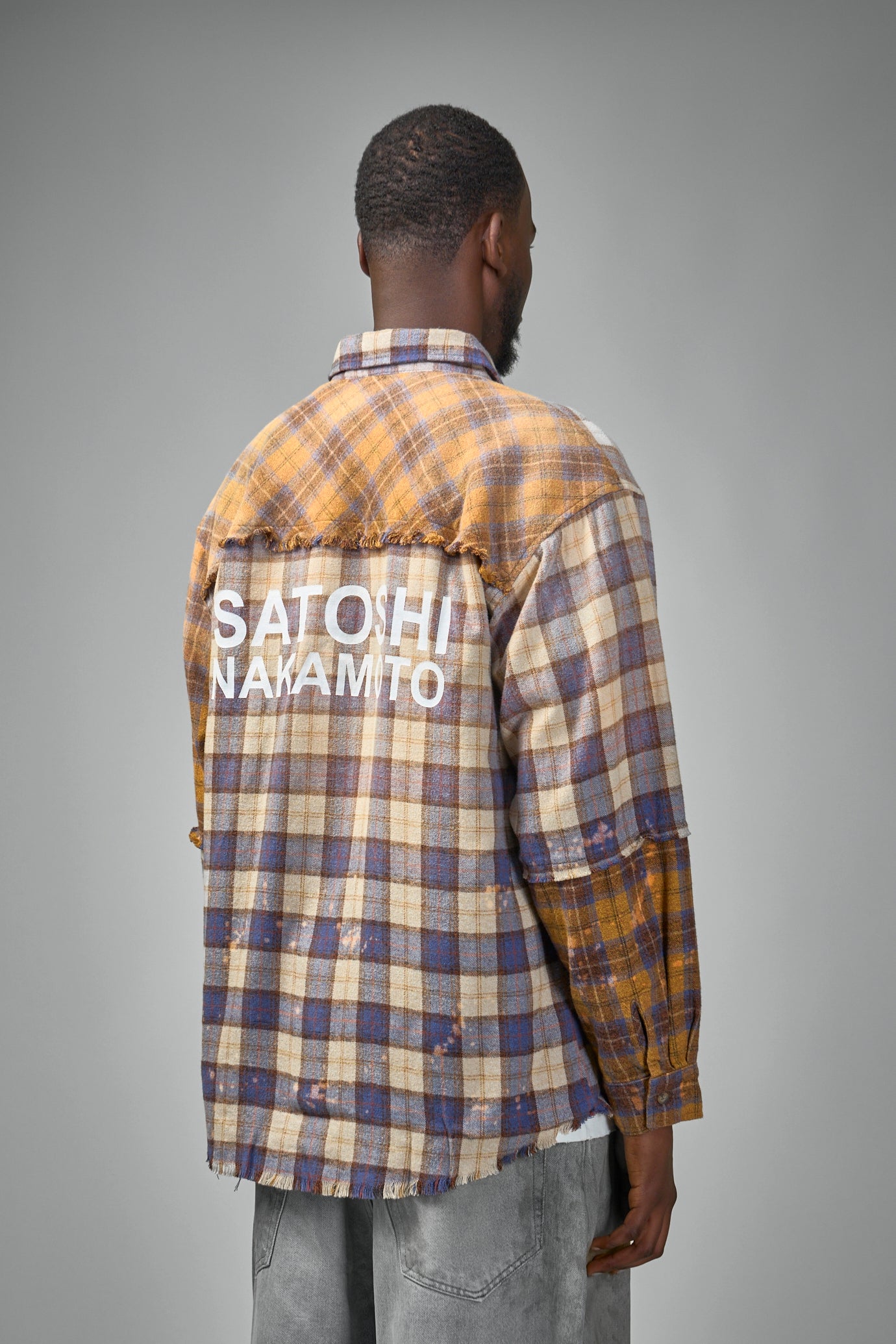 Patchwork Logo Flannel