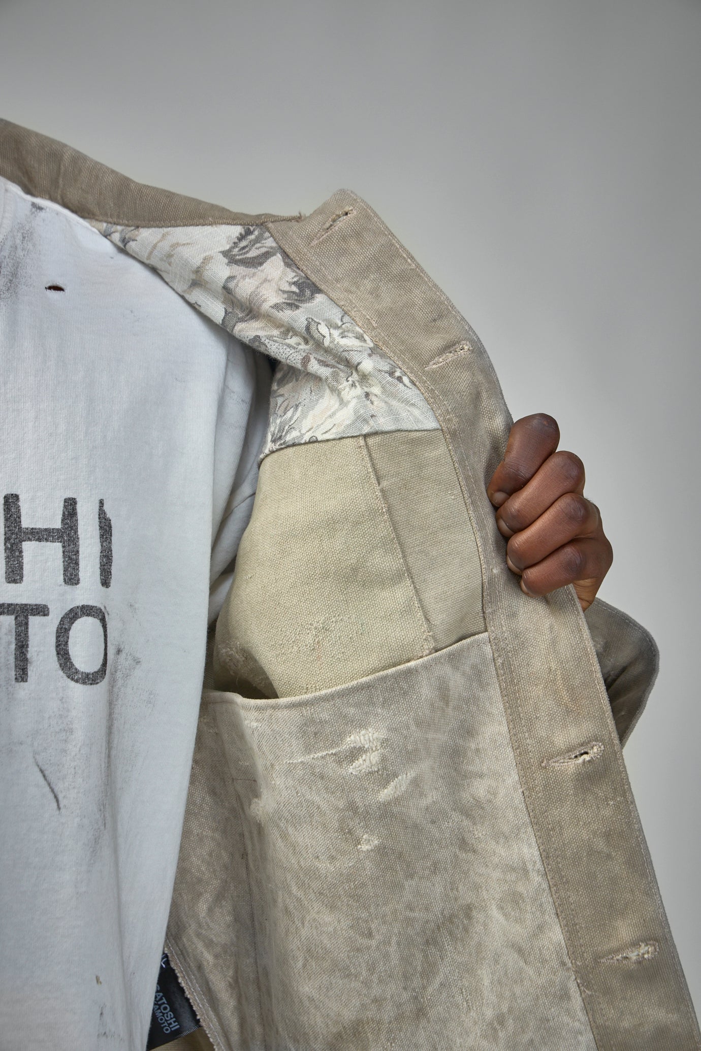 SS25JKT005 Mailbag Motorradjacke beige