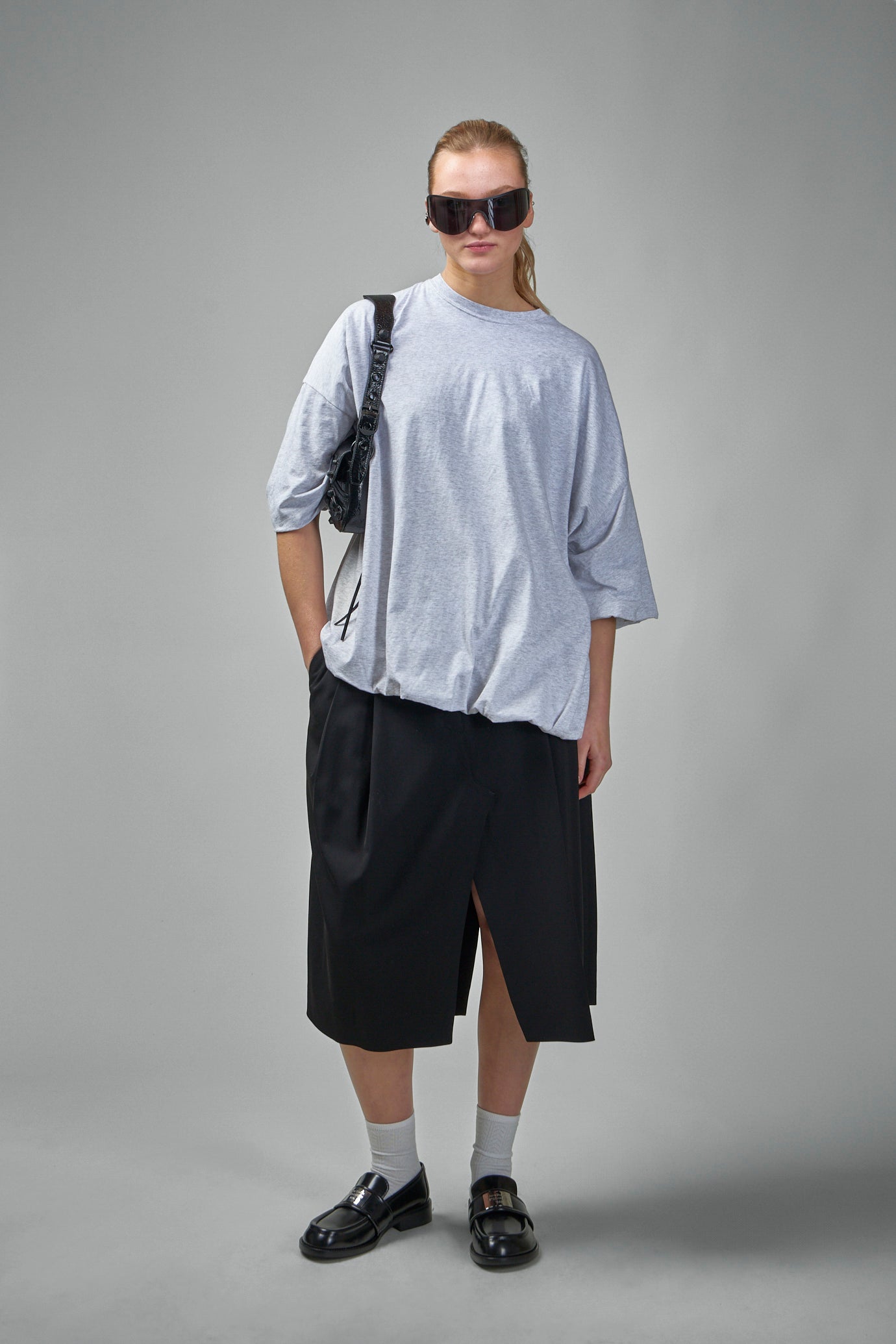 T-Shirt mit Puffärmeln