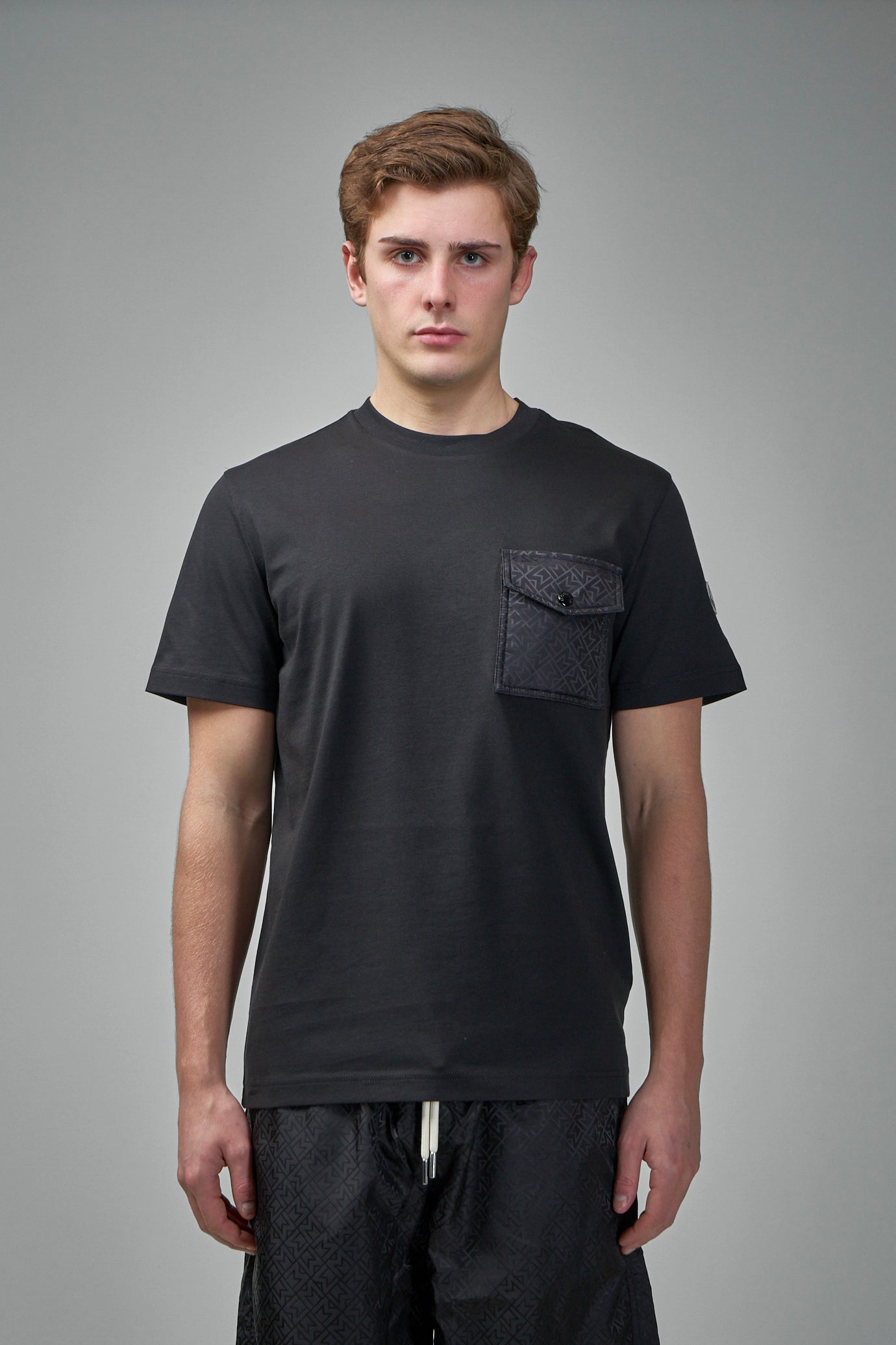 Monogram Cotton T-Shirt With Pocket