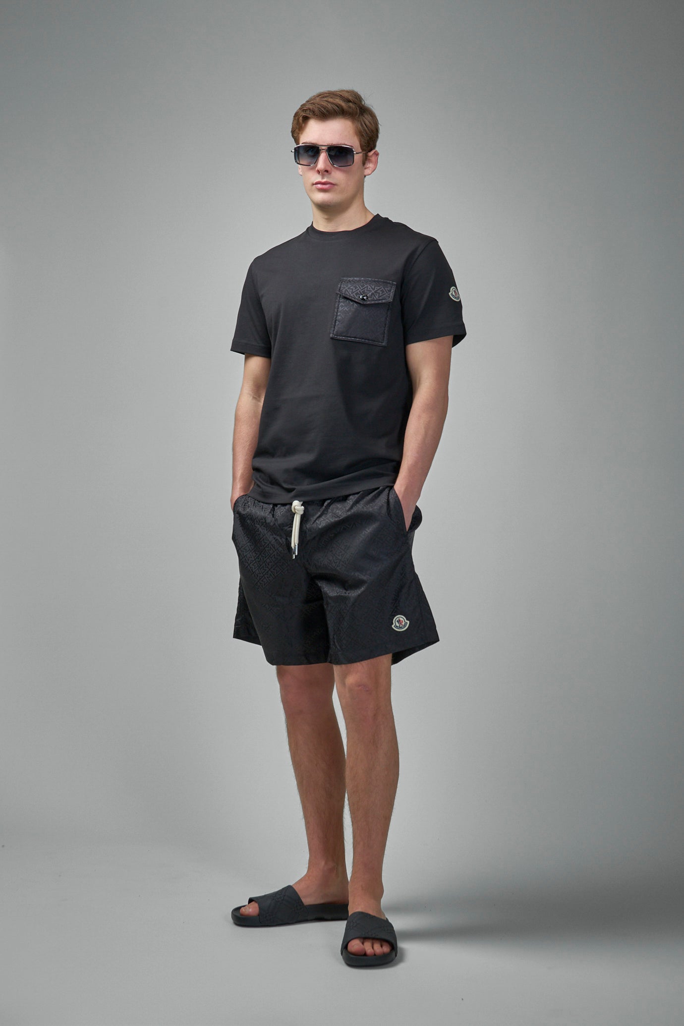 Monogram Cotton T-Shirt With Pocket