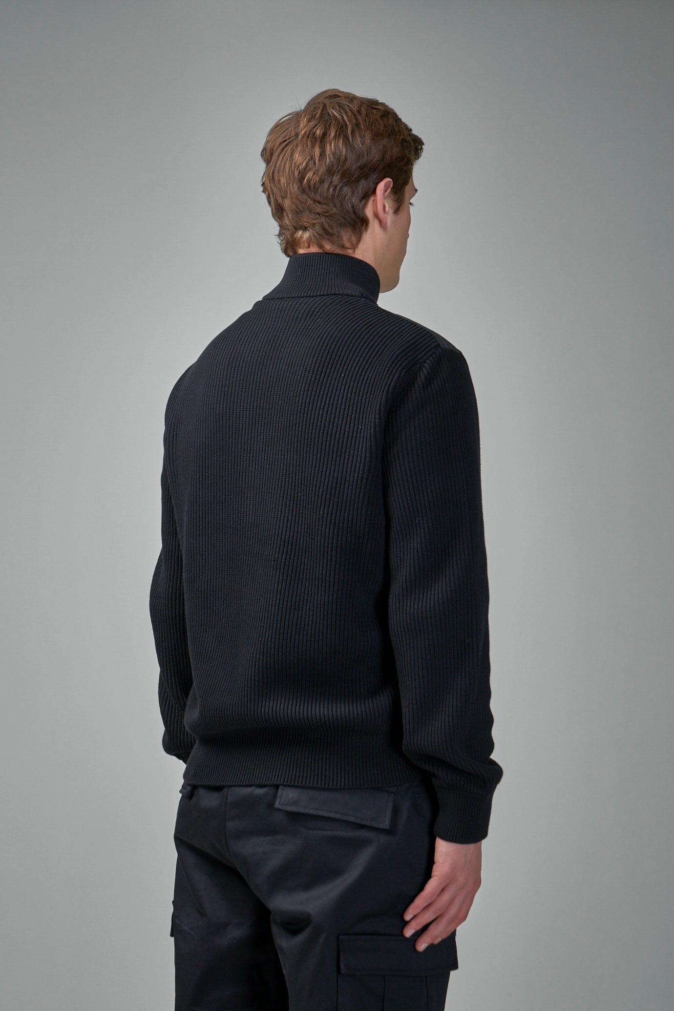 Gefütterter Cardigan aus Wolle