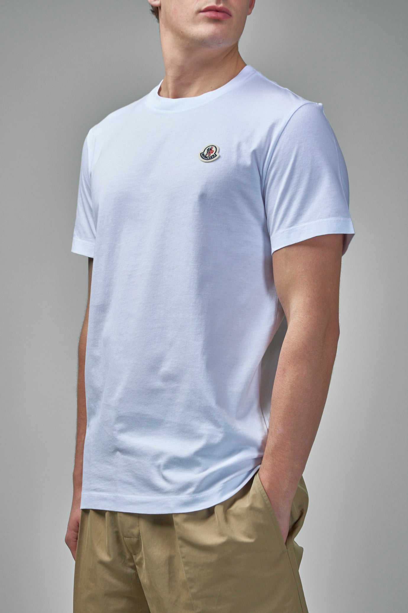 Logo Patch Cotton T-Shirt (Pack of Three)