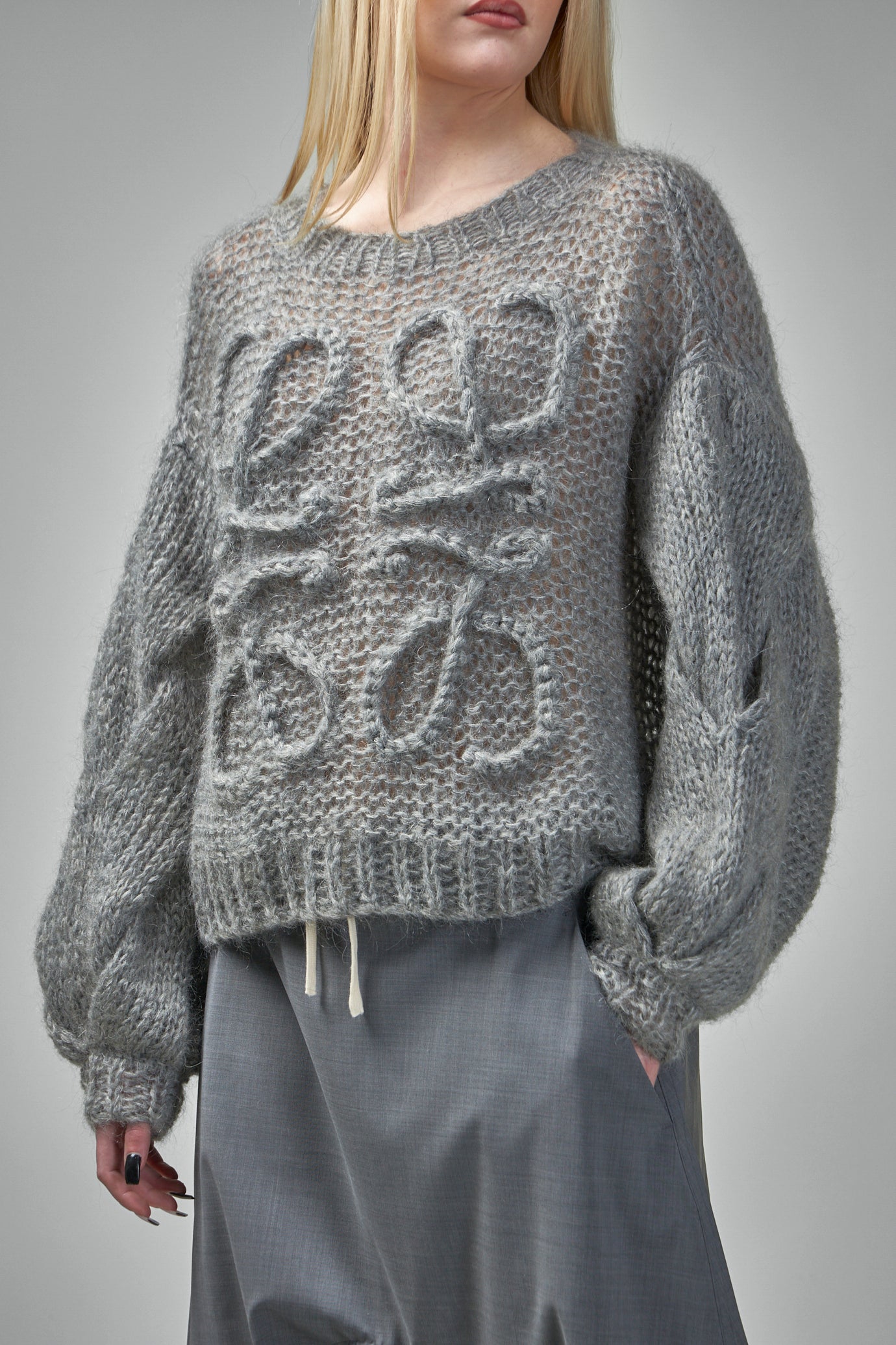 Anagram-Pullover aus Mohair
