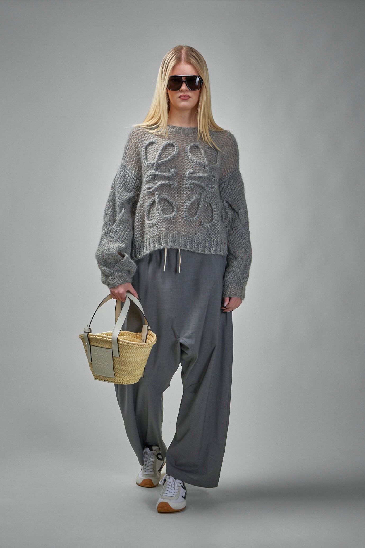 Anagram-Pullover aus Mohair