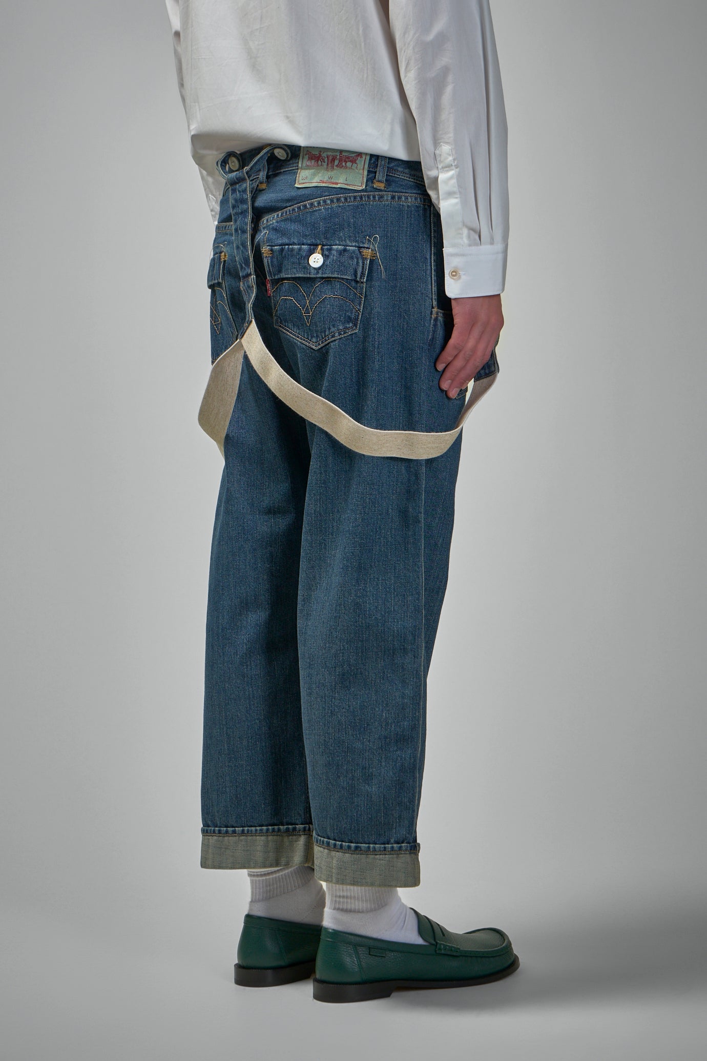 WO-P211-051 Herrenhose indigo