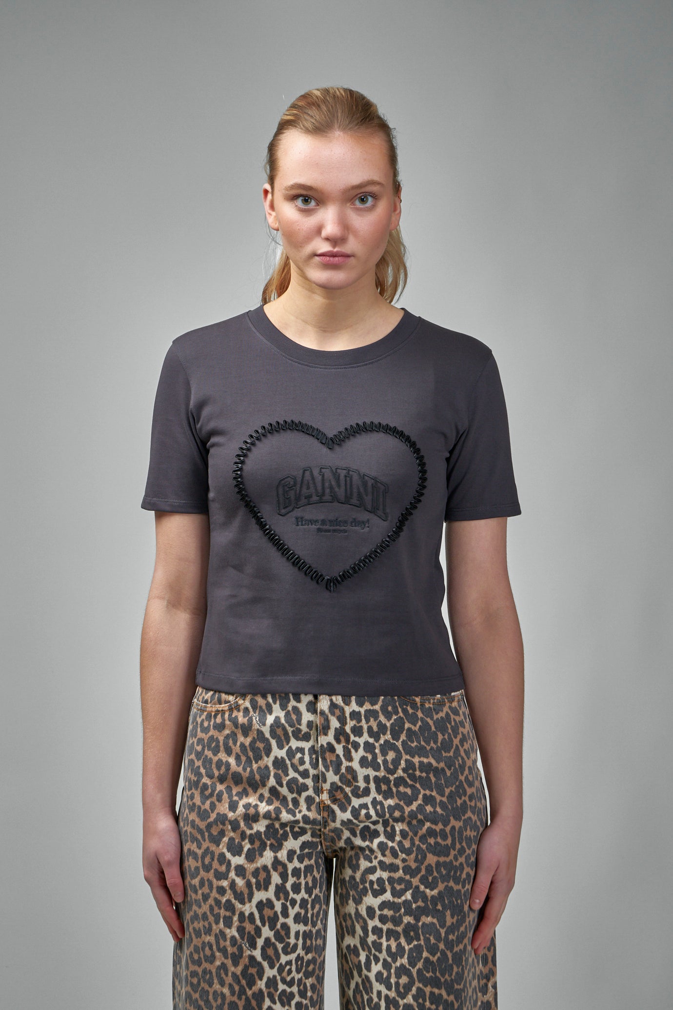 Heavy Cotton Heart Small T-Shirt