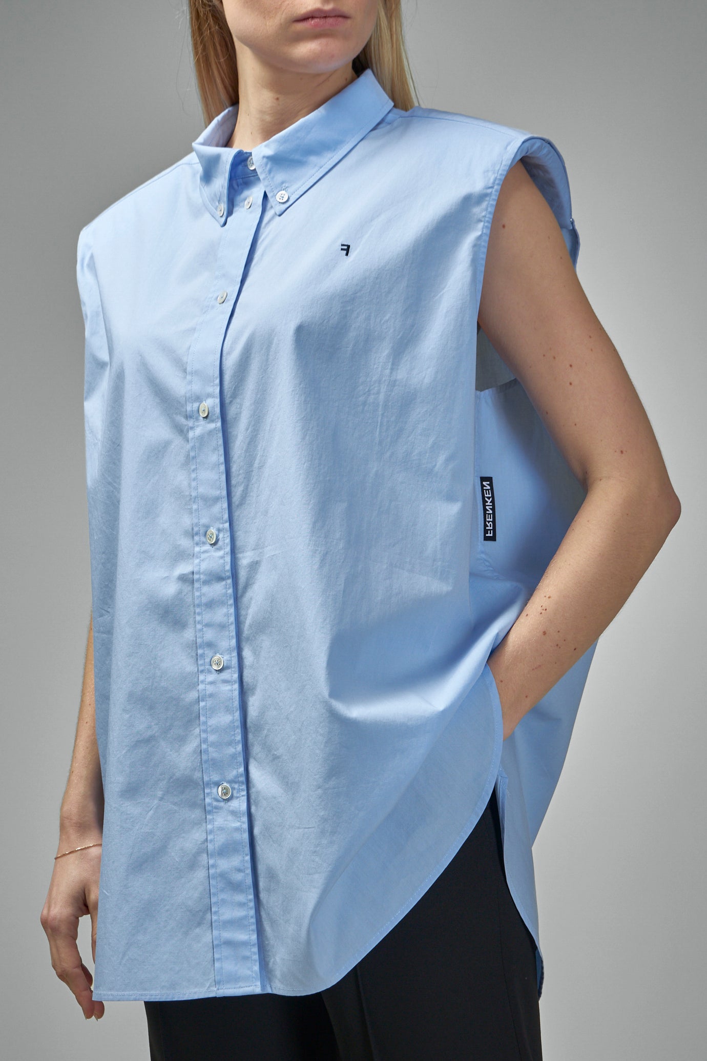 Ralf Sleeveless Oversized Shirt