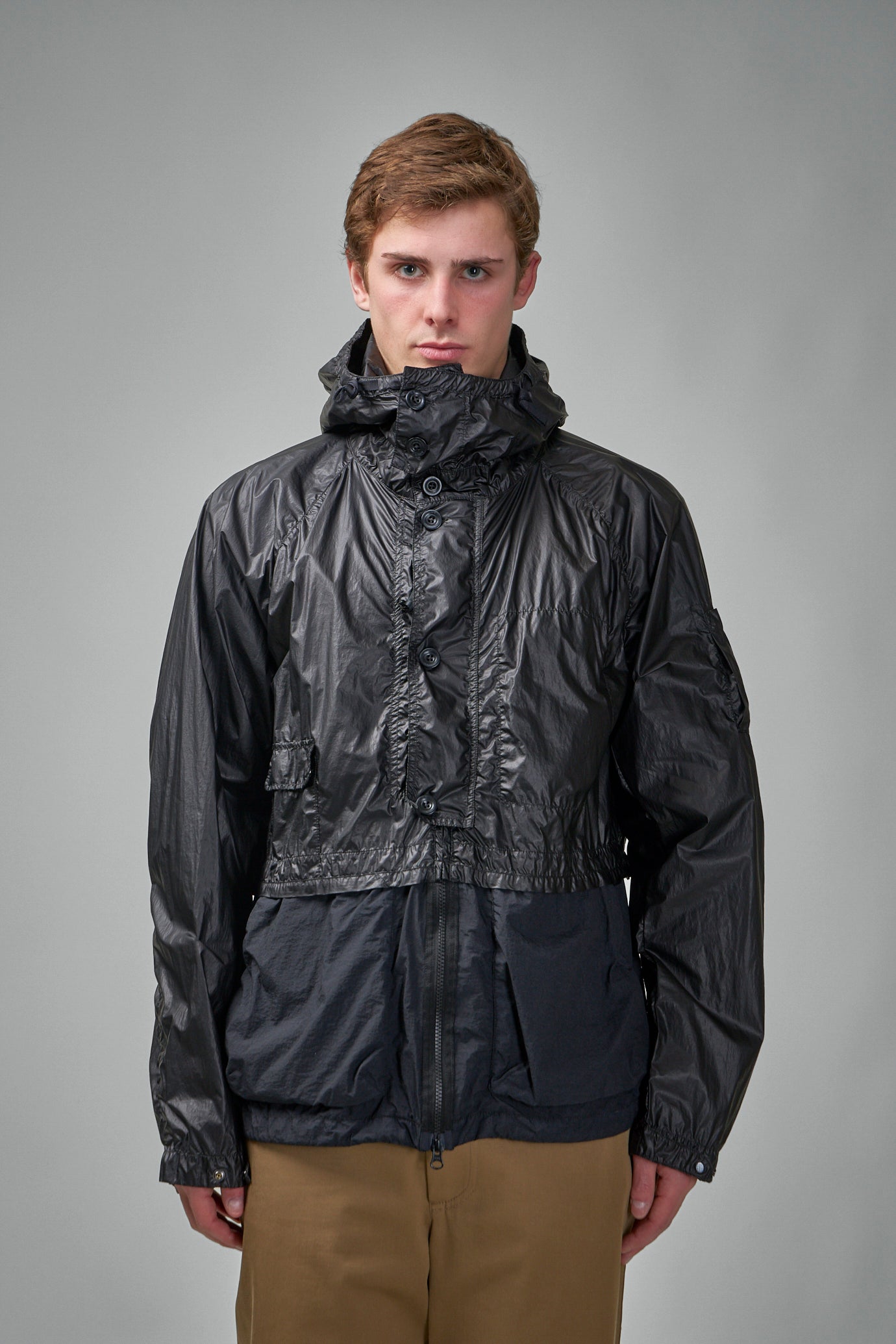 Taylon L Gemischte Kapuzenjacke