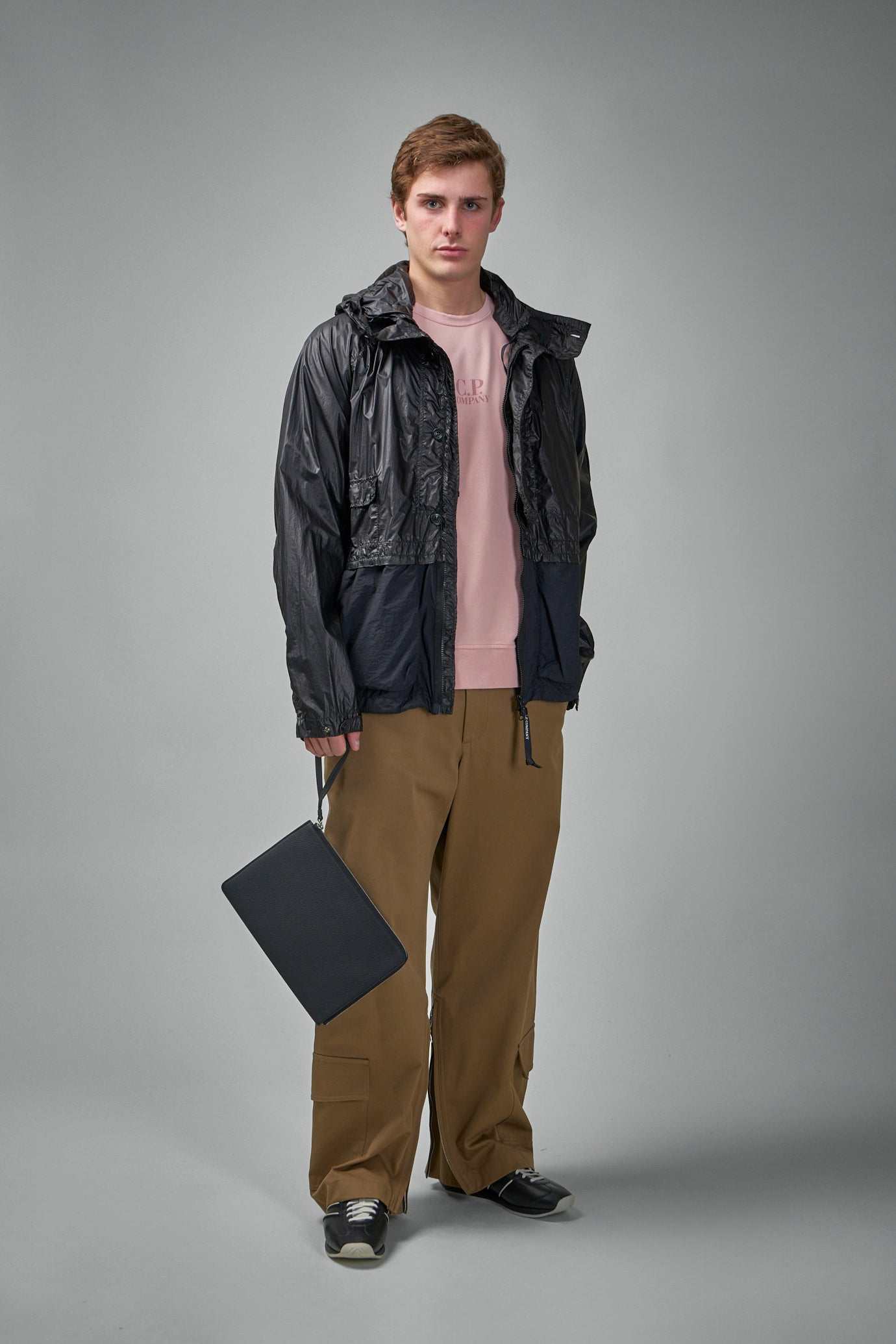 Leichtes Fleece-Kurzarm-Sweatshirt