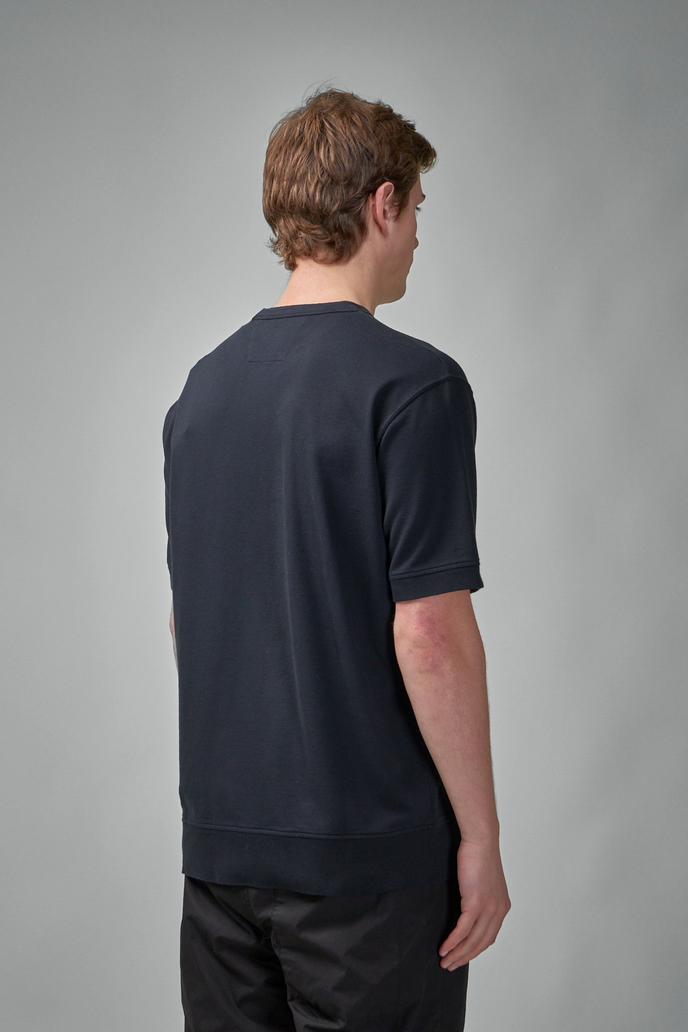 Leichtes Fleece-Kurzarm-Sweatshirt