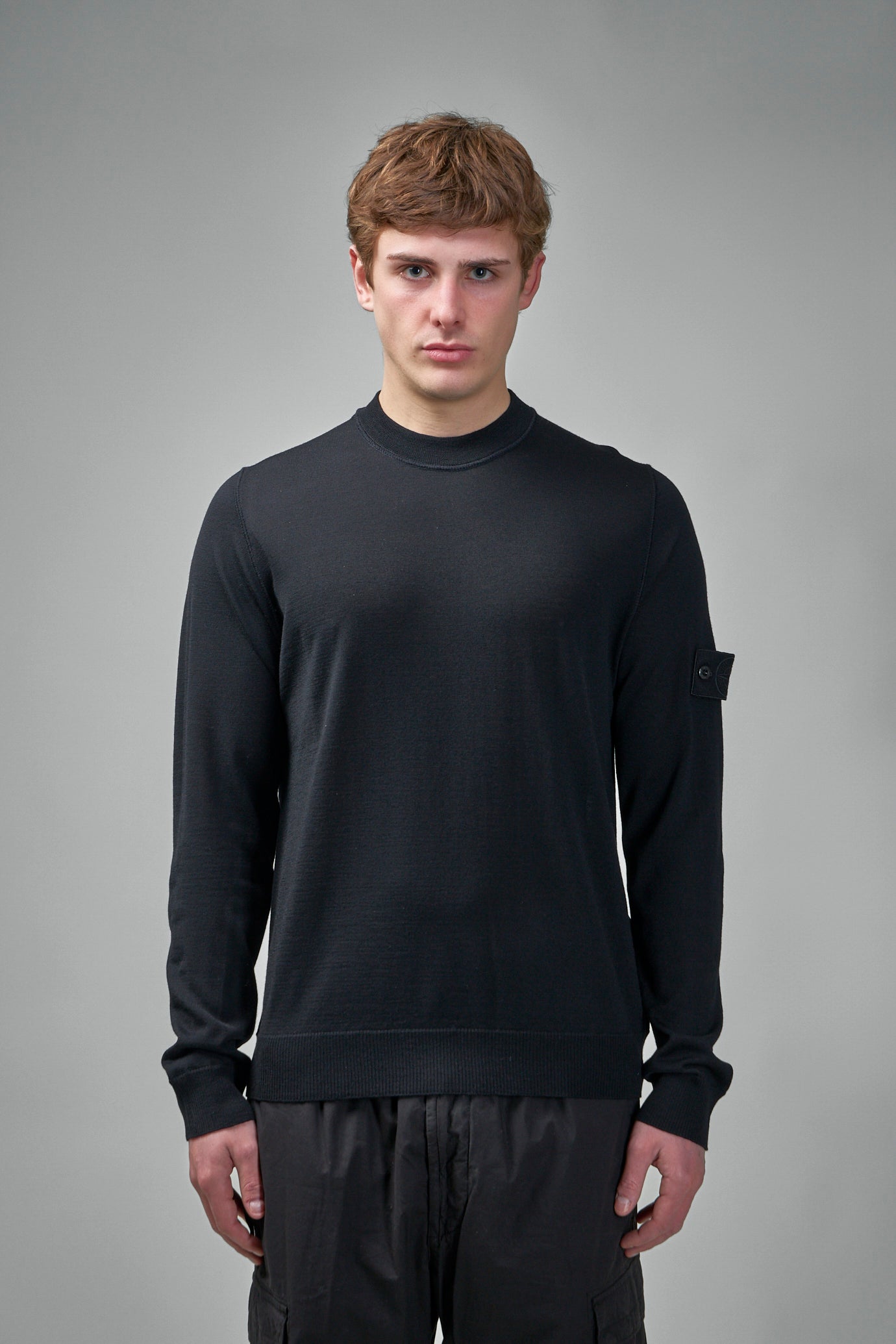 Light RWS Pure Wool Ghost Crewneck