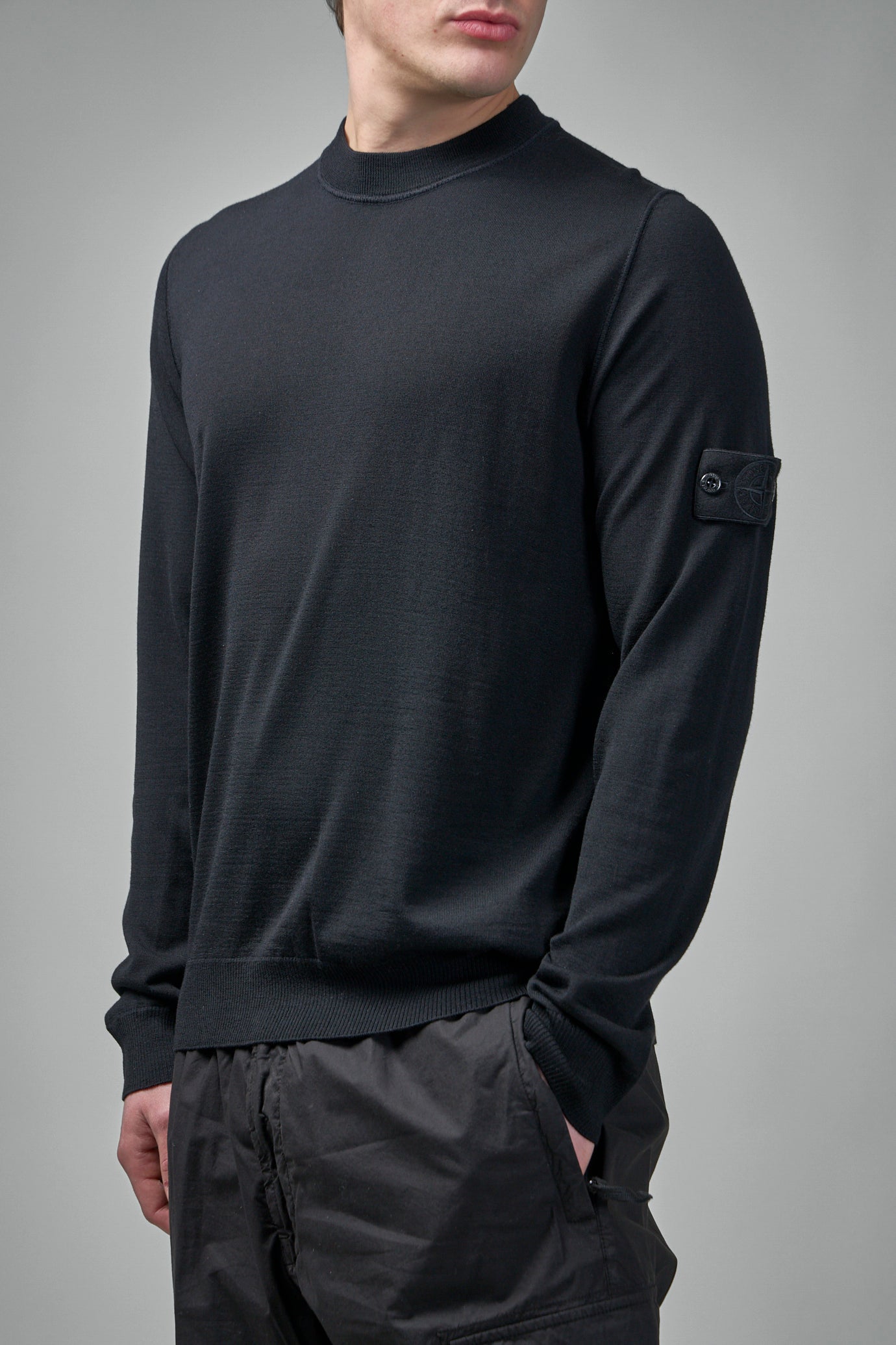 Light RWS Pure Wool Ghost Crewneck