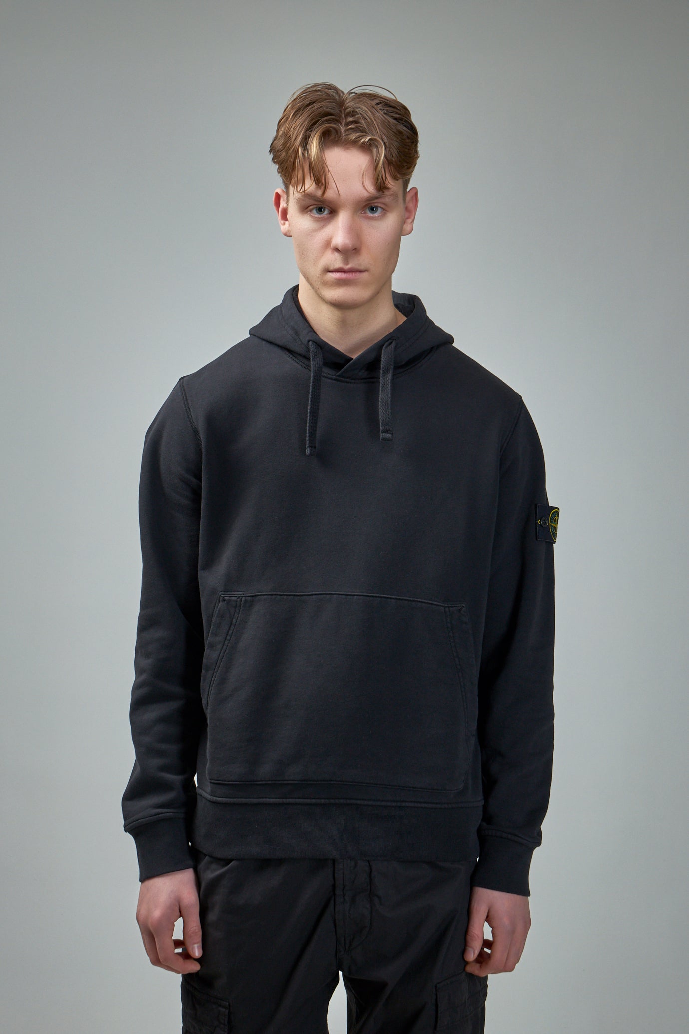 Stone island kangaroo pocket hoodie online