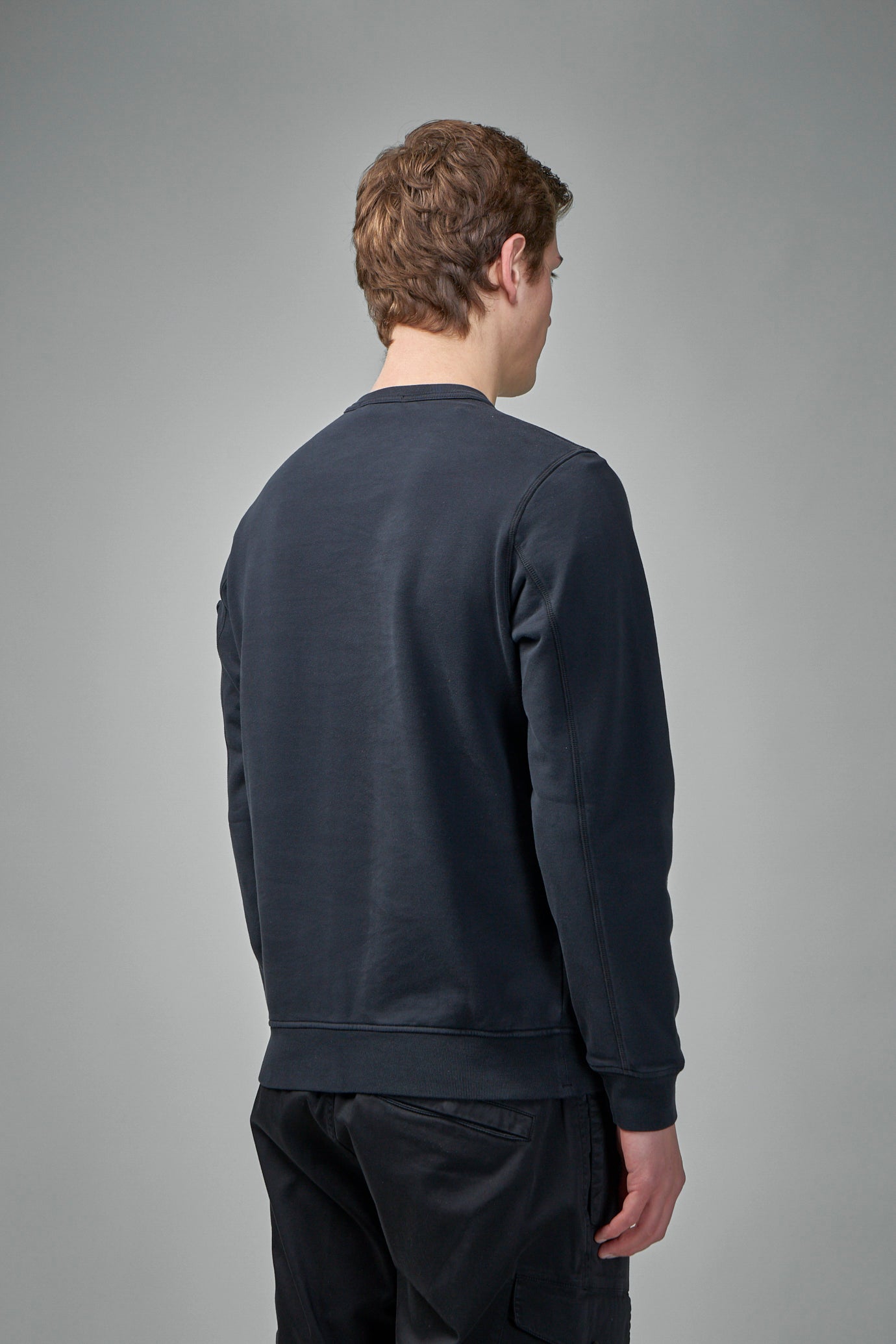 Compass Badge Cotton Sweatshirt