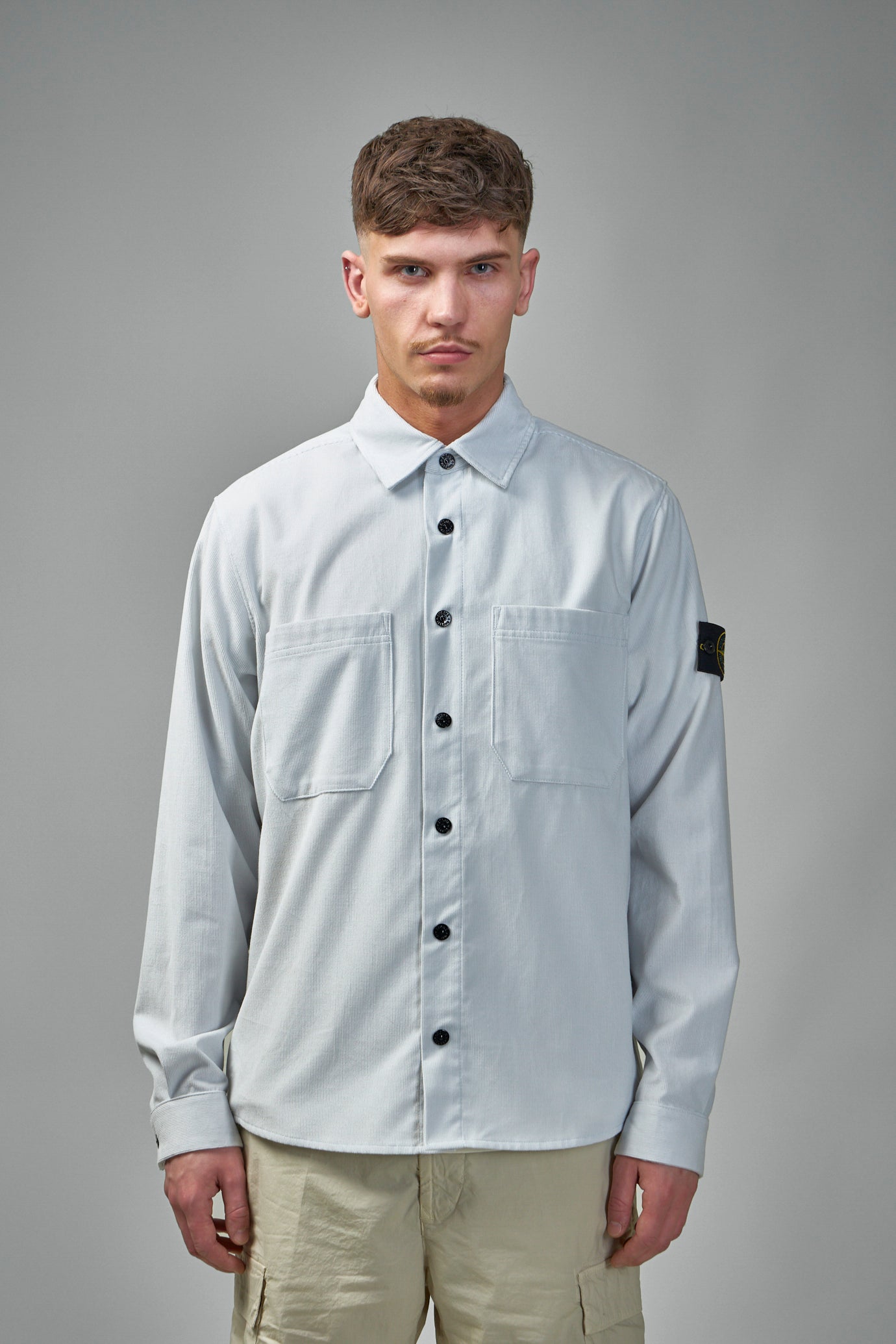 Micro-Corduroy Overshirt
