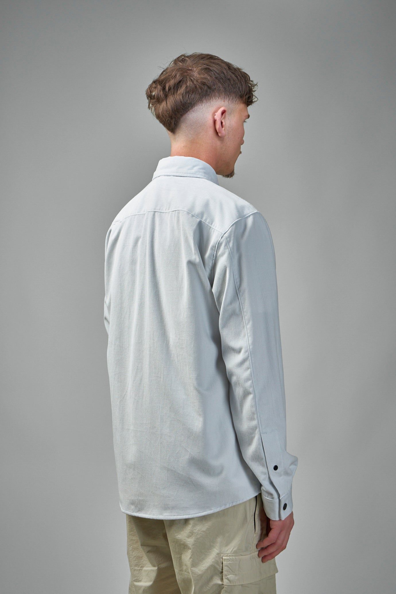 Micro-Corduroy Overshirt