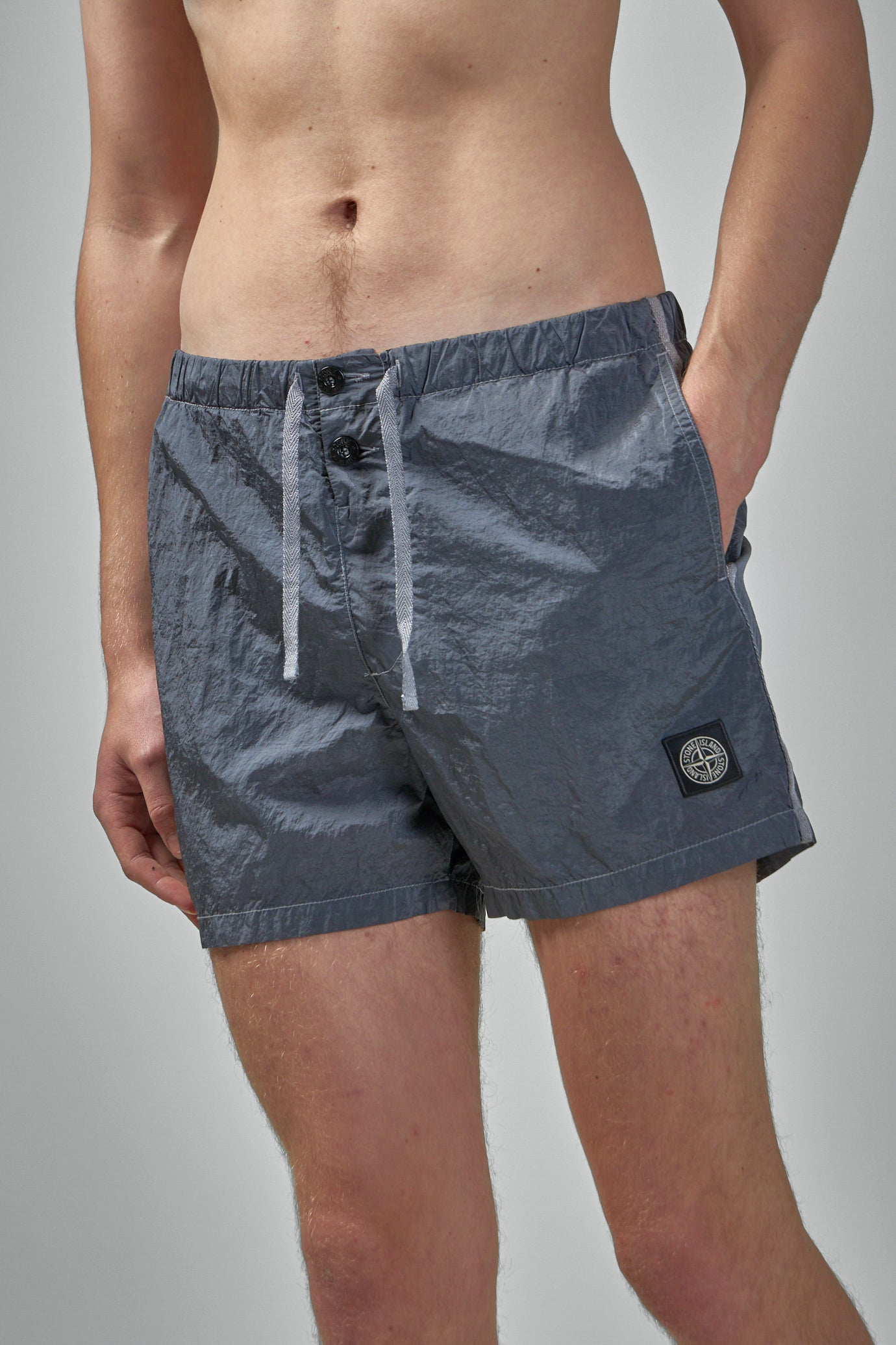 Crinkled Swim Shorts