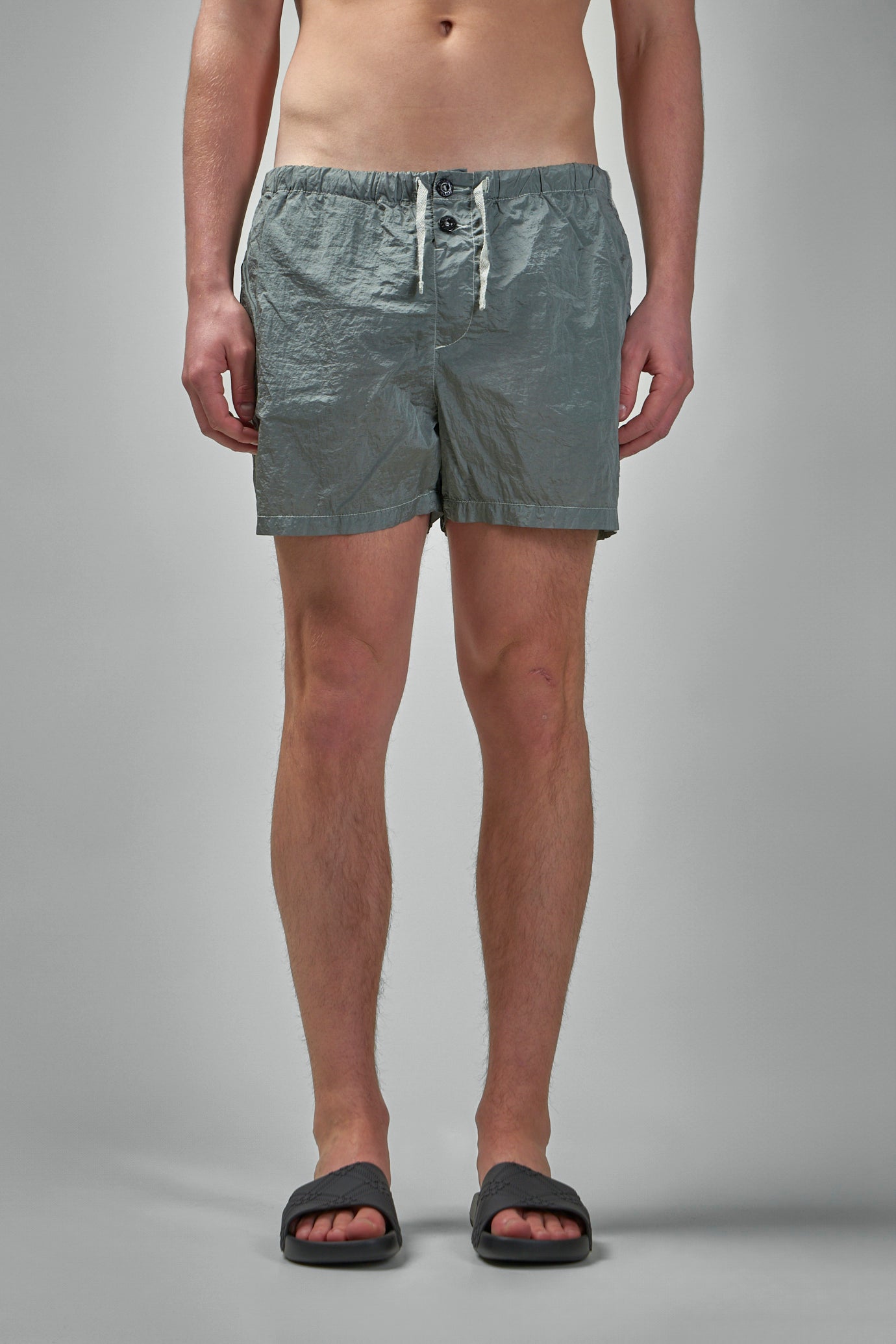 Crinkled Swim Shorts
