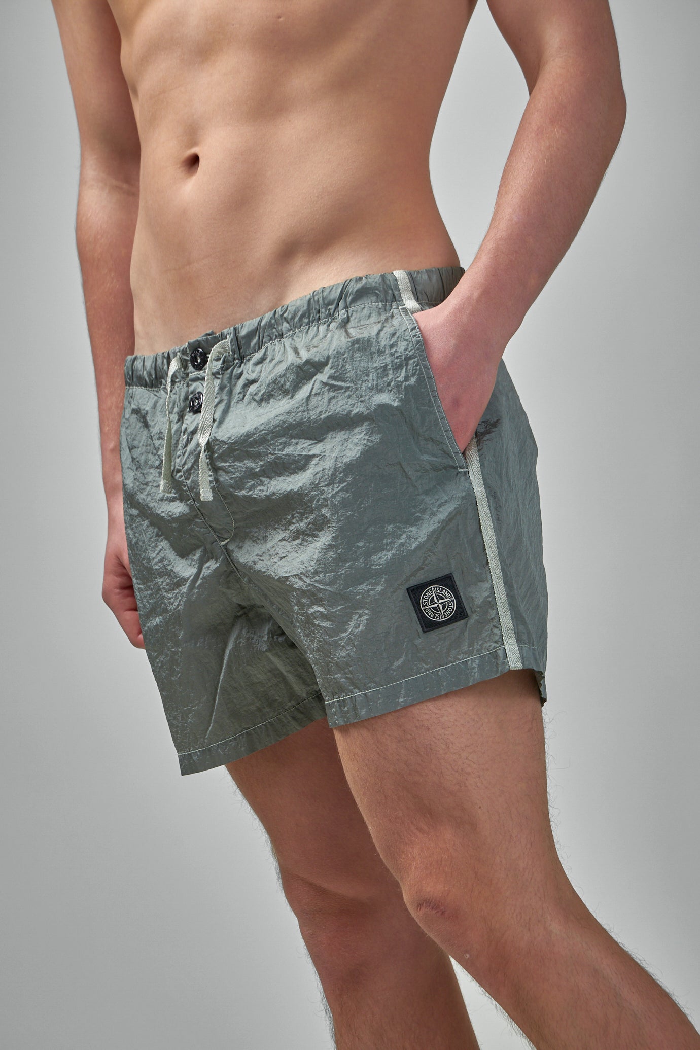 Crinkled Swim Shorts