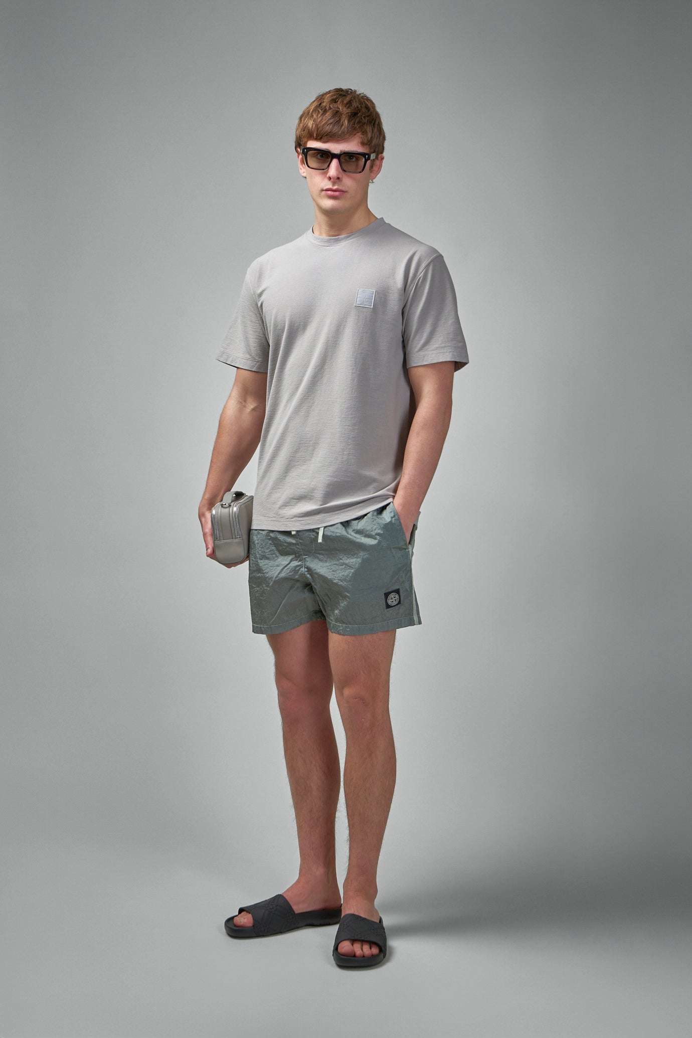 Crinkled Swim Shorts
