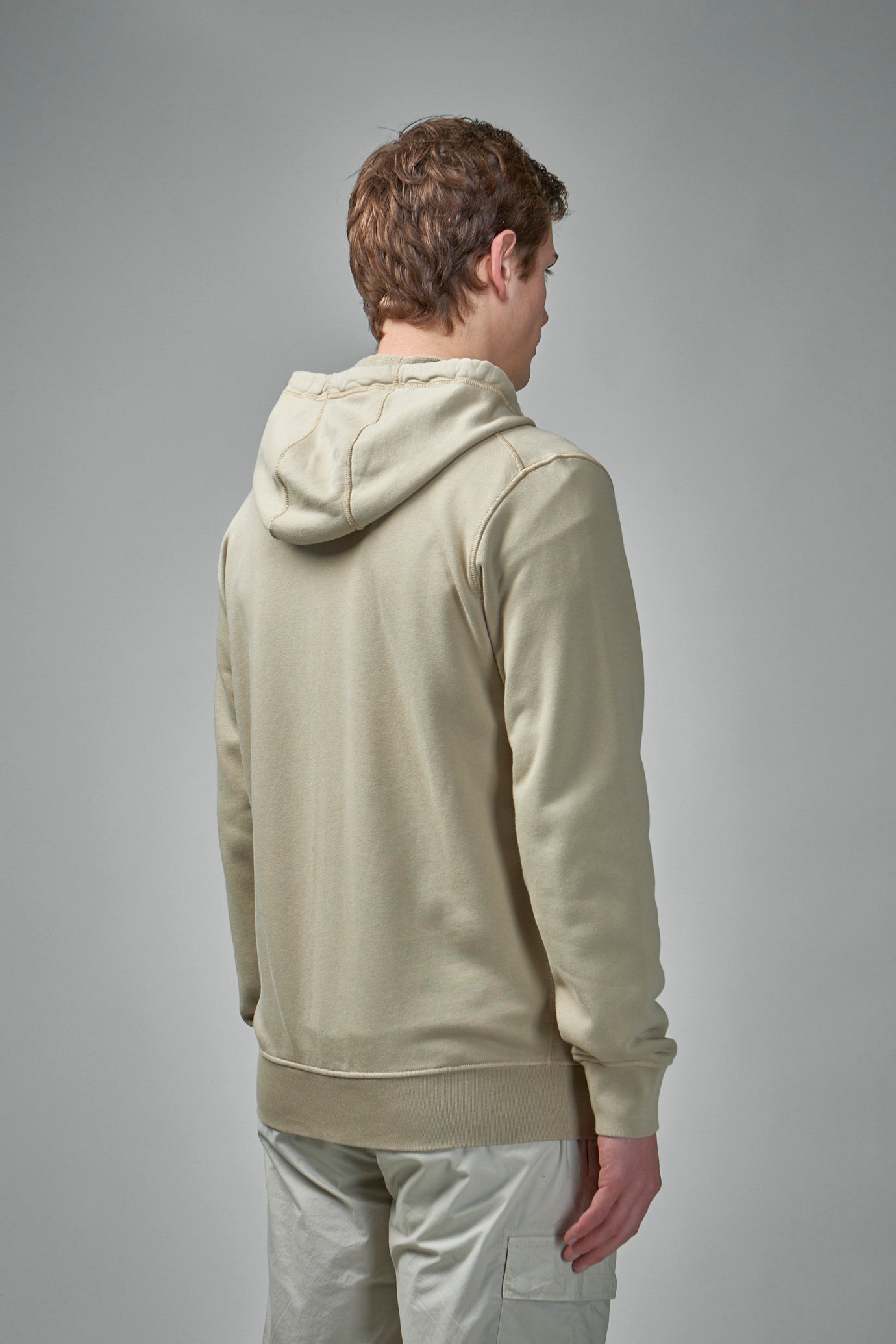 Kapuzenpullover mit Reißverschluss und Kompass
