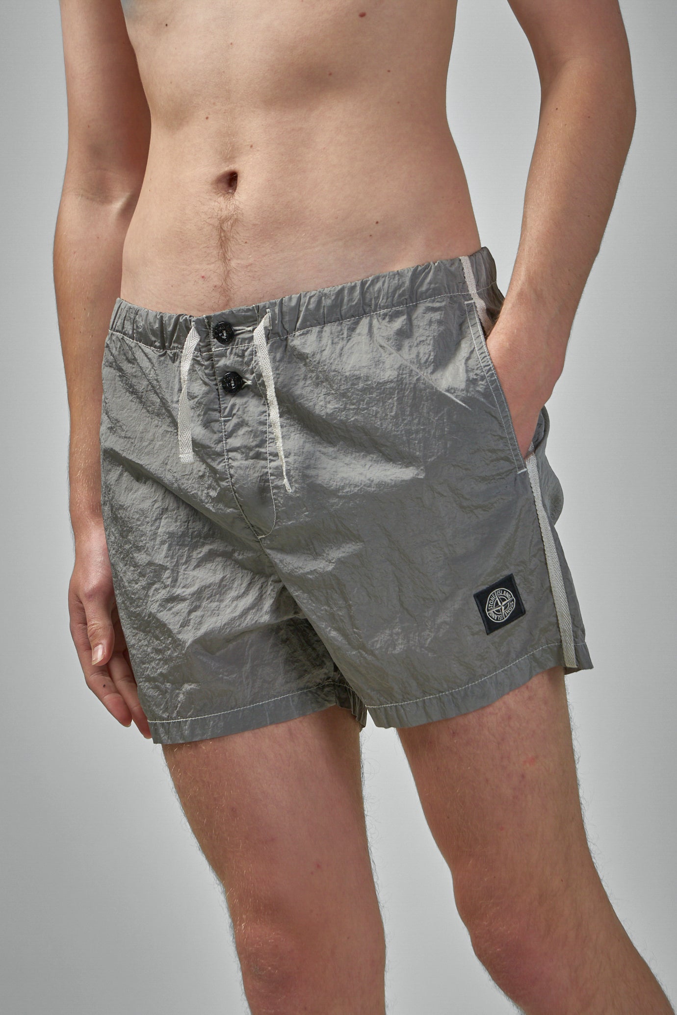 Crinkled Swim Shorts