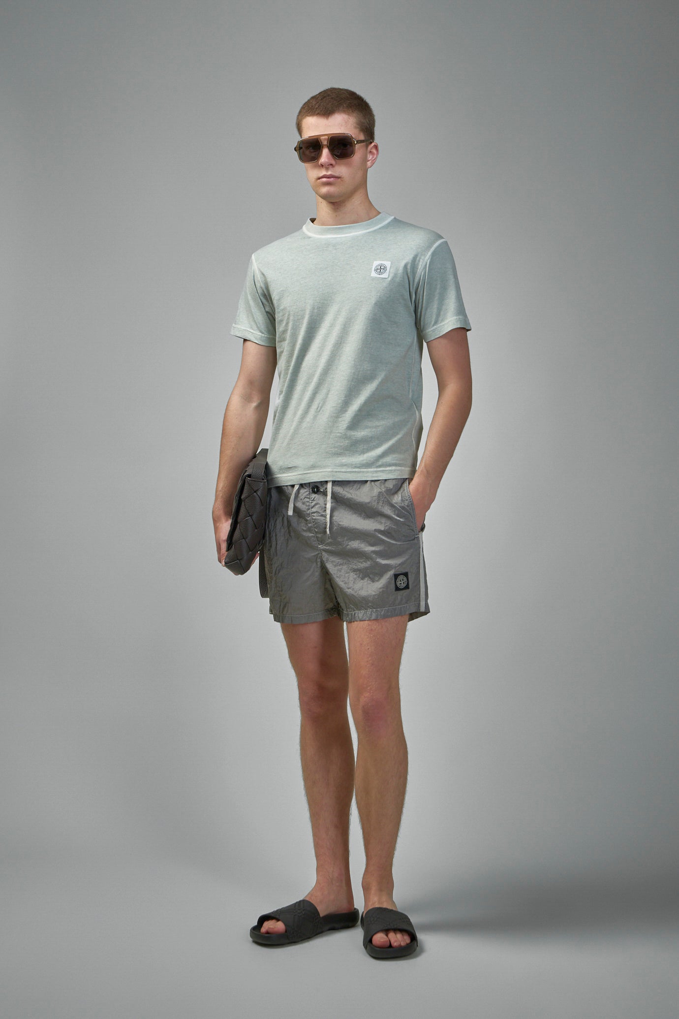 Crinkled Swim Shorts