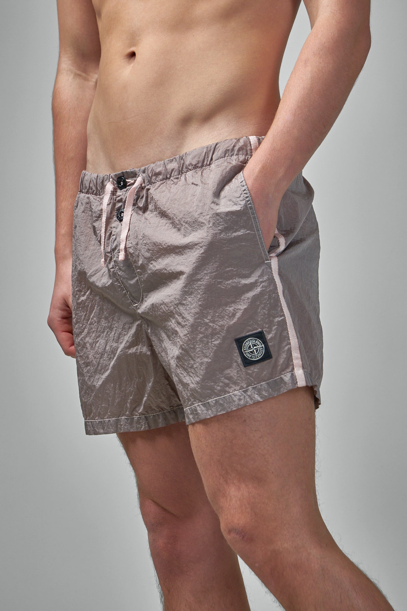 Crinkled Swim Shorts