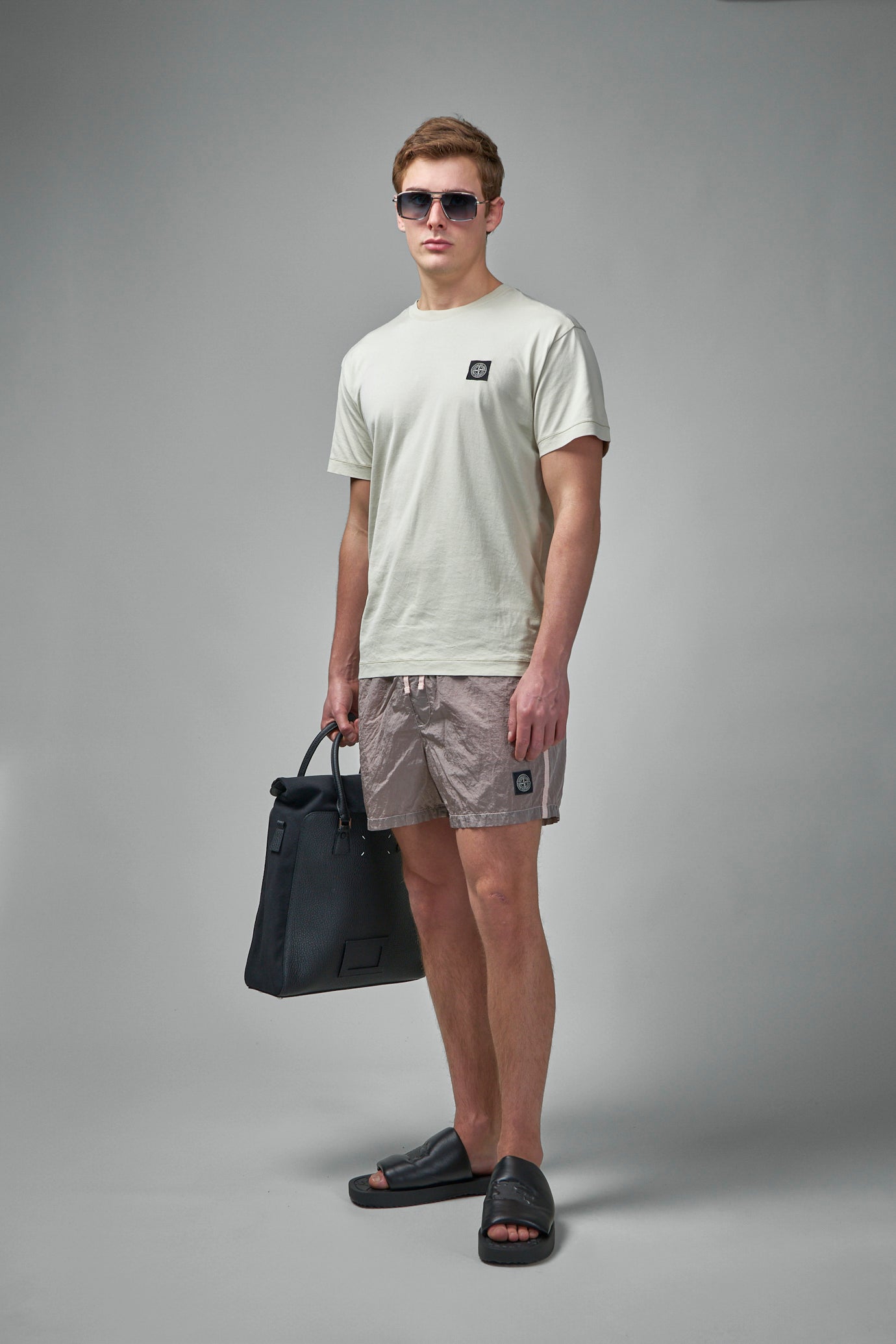 Crinkled Swim Shorts
