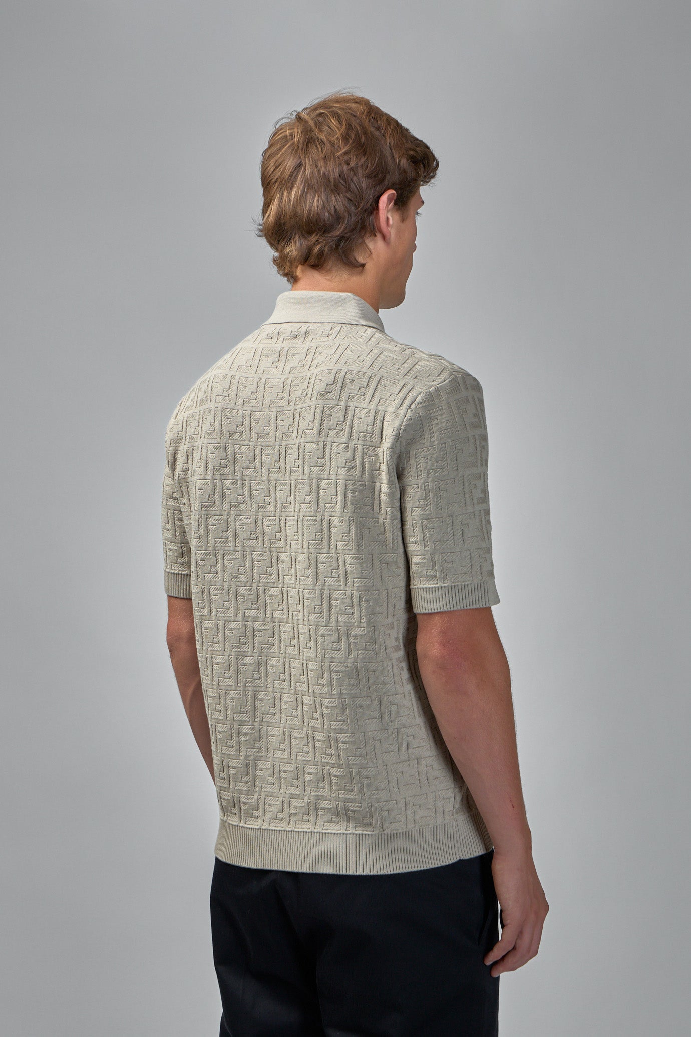 Monogram Polo Knitted Cardigan