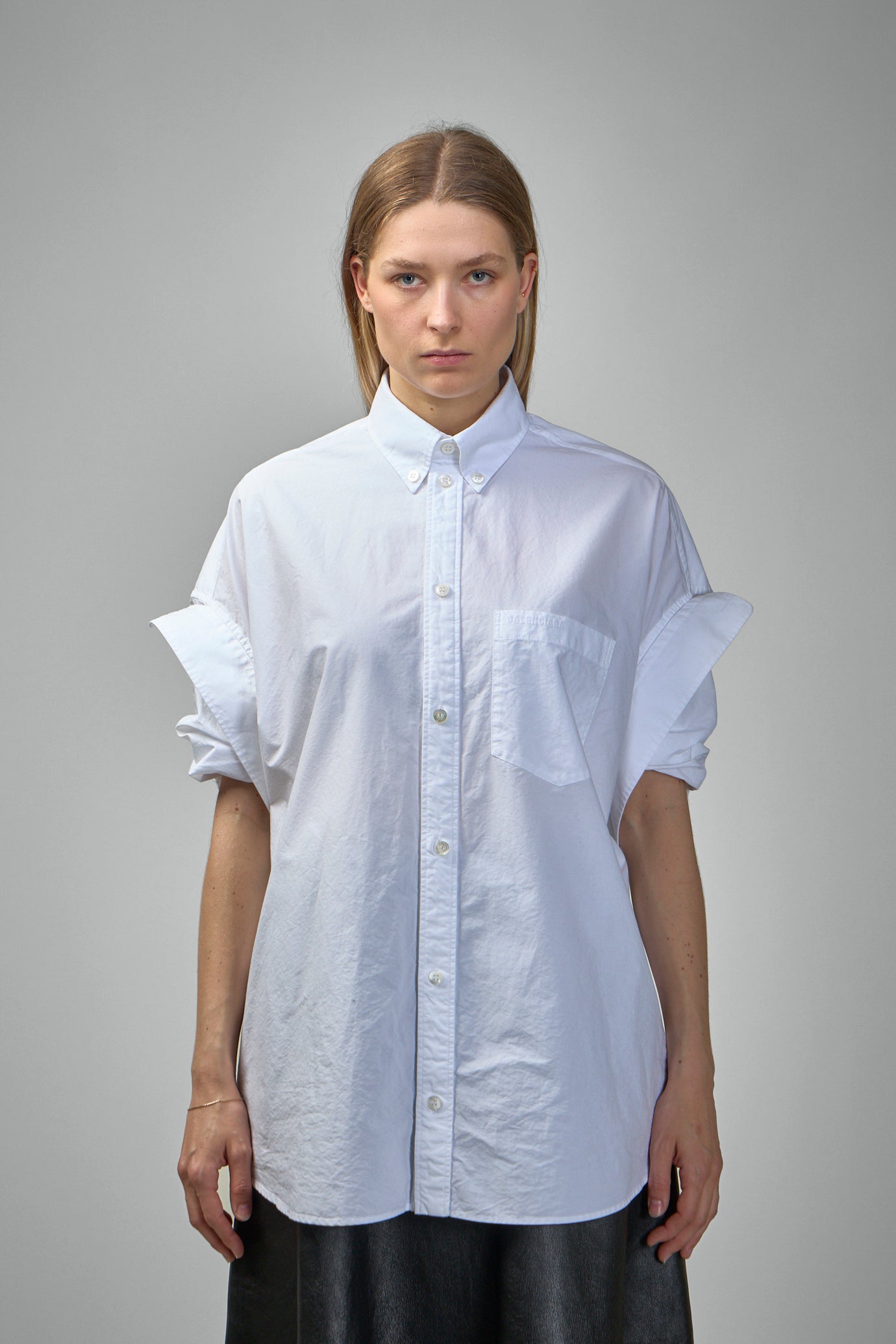 Tucked Sleeve Shirt