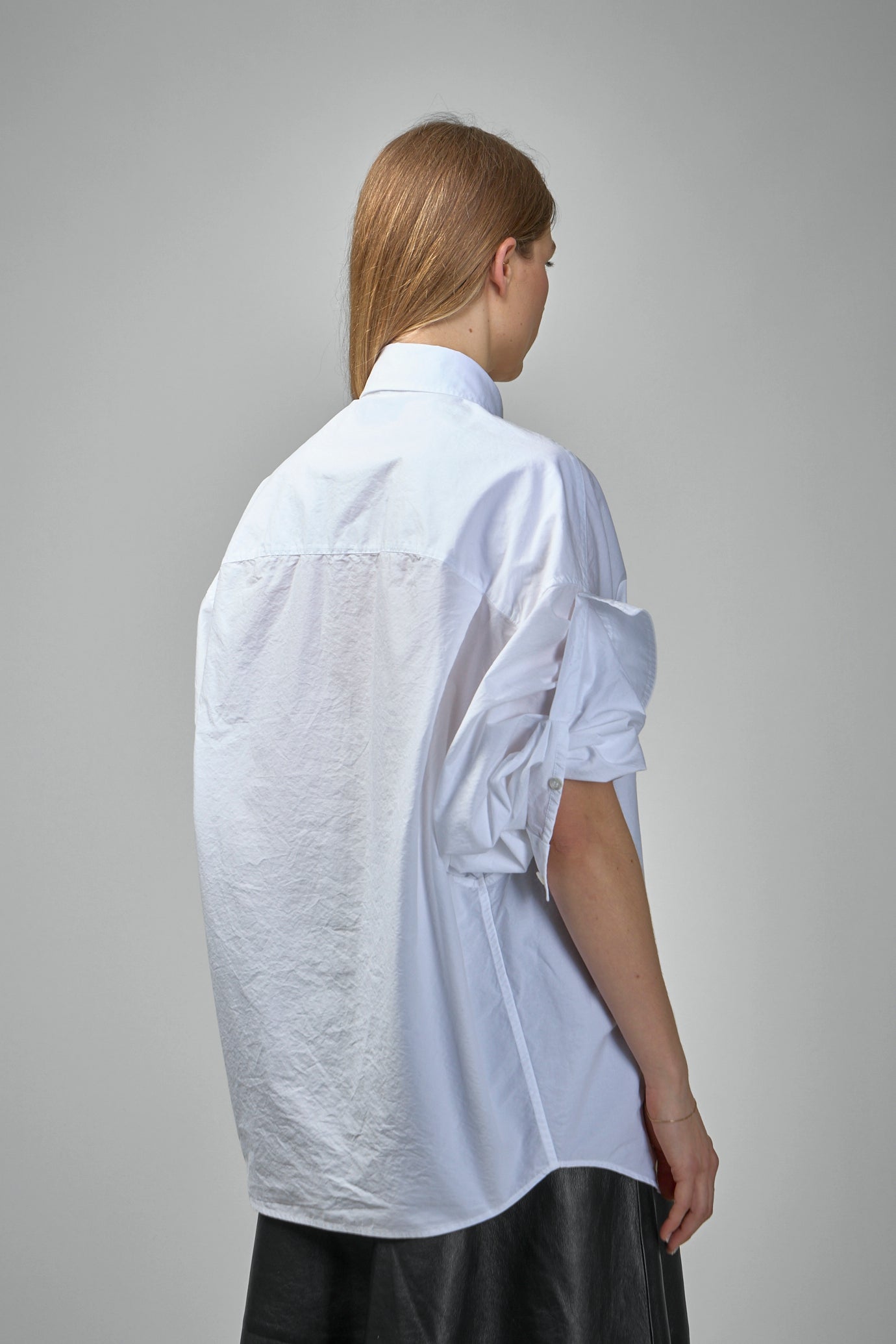 Tucked Sleeve Shirt