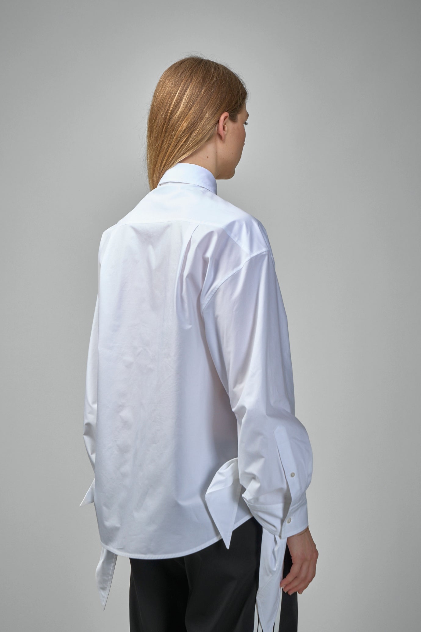 Knotted Cuff Blouse