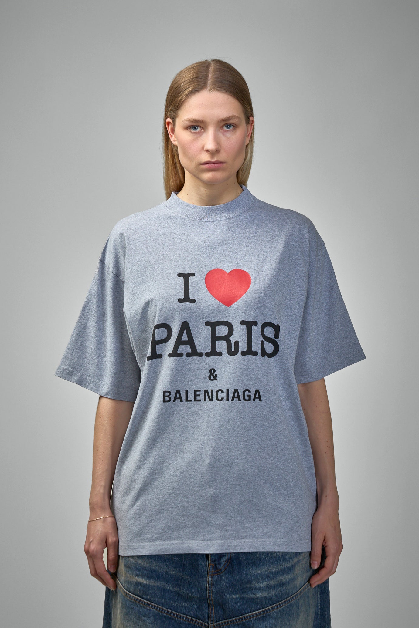 I Love Paris & Balenciaga T-Shirt Oversized