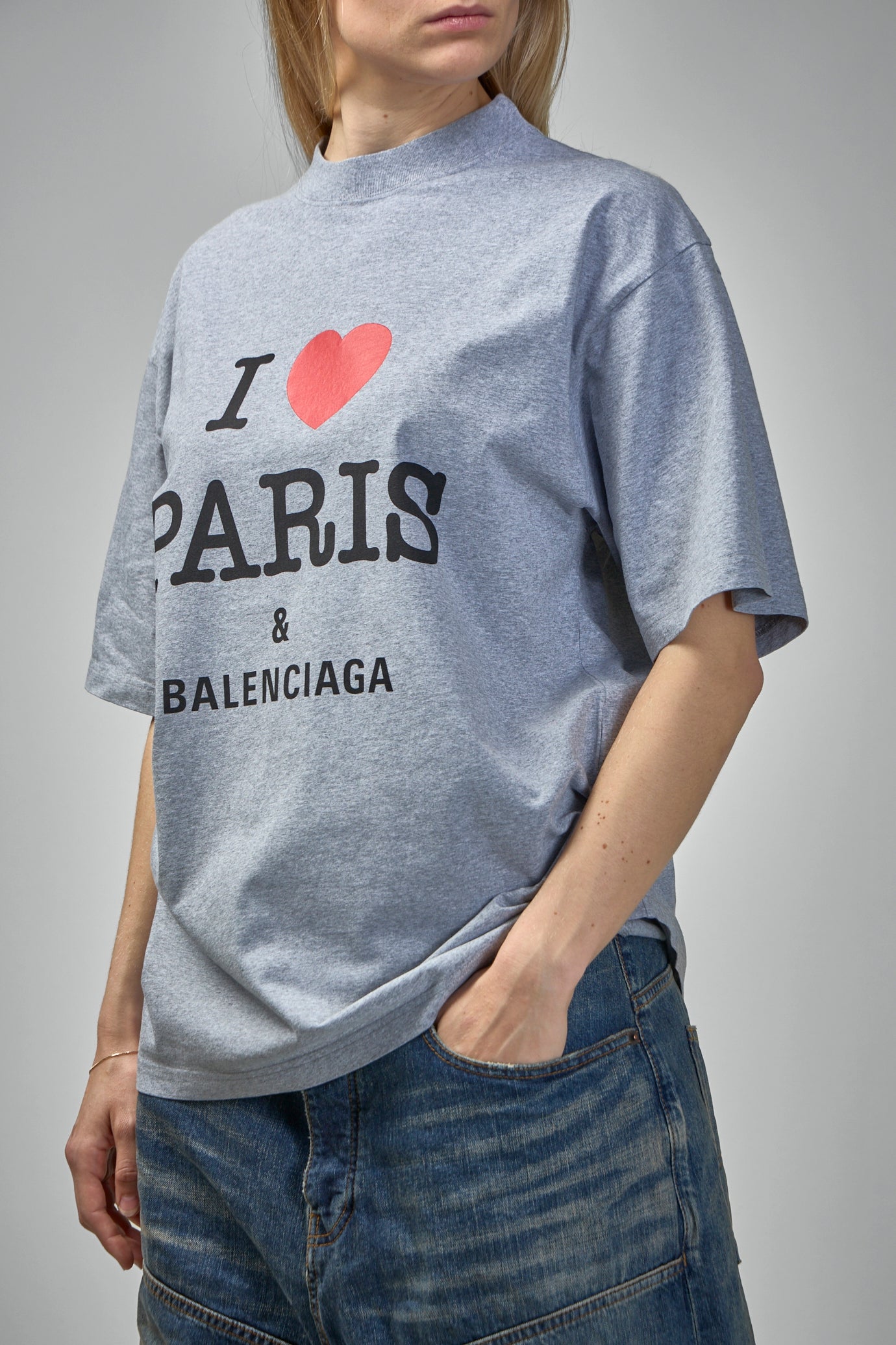 I Love Paris & Balenciaga T-Shirt Oversized