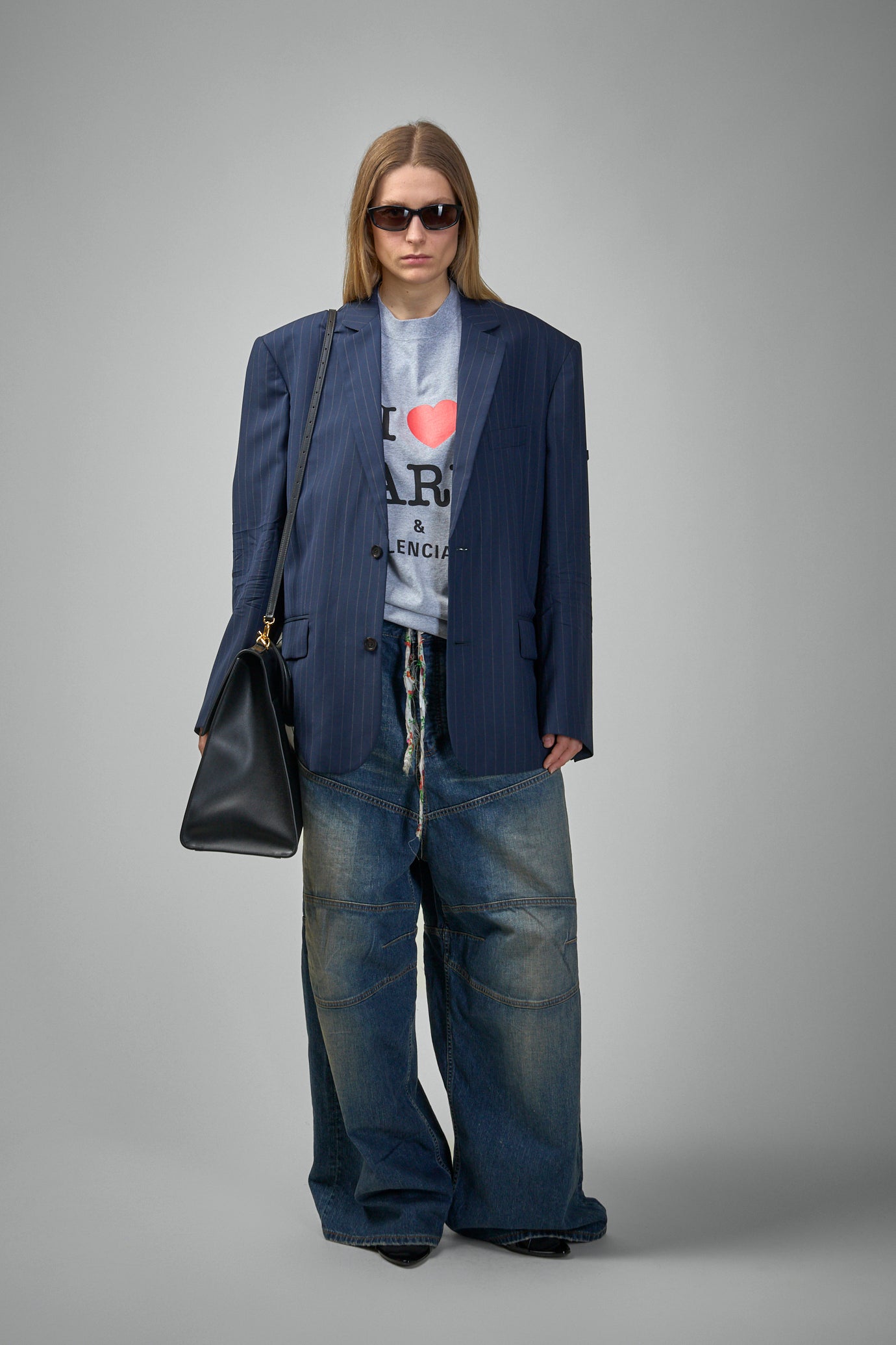 I Love Paris & Balenciaga T-Shirt Oversized