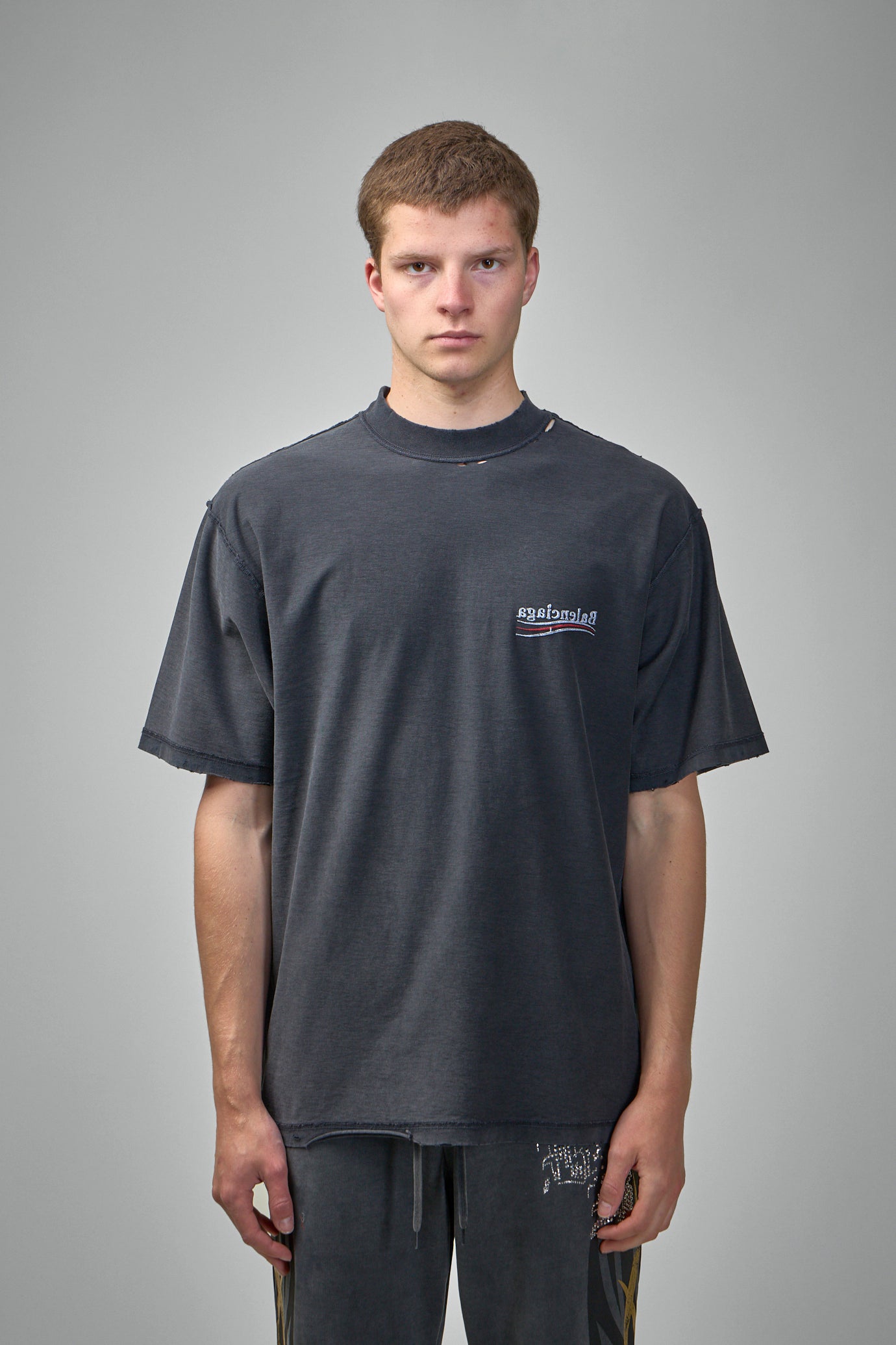Political Campaign Inside-Out T-Shirt Large Fit