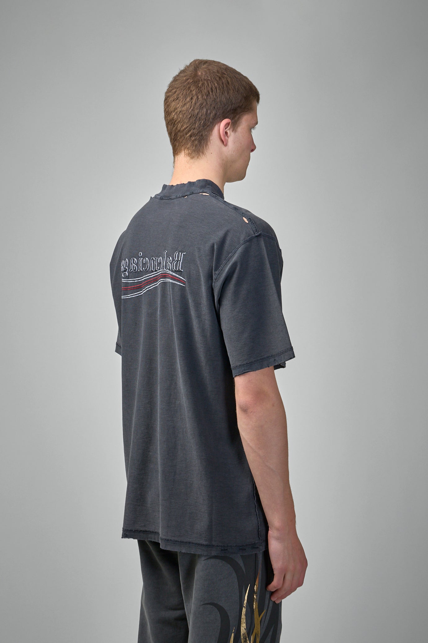 Political Campaign Inside-Out T-Shirt Large Fit