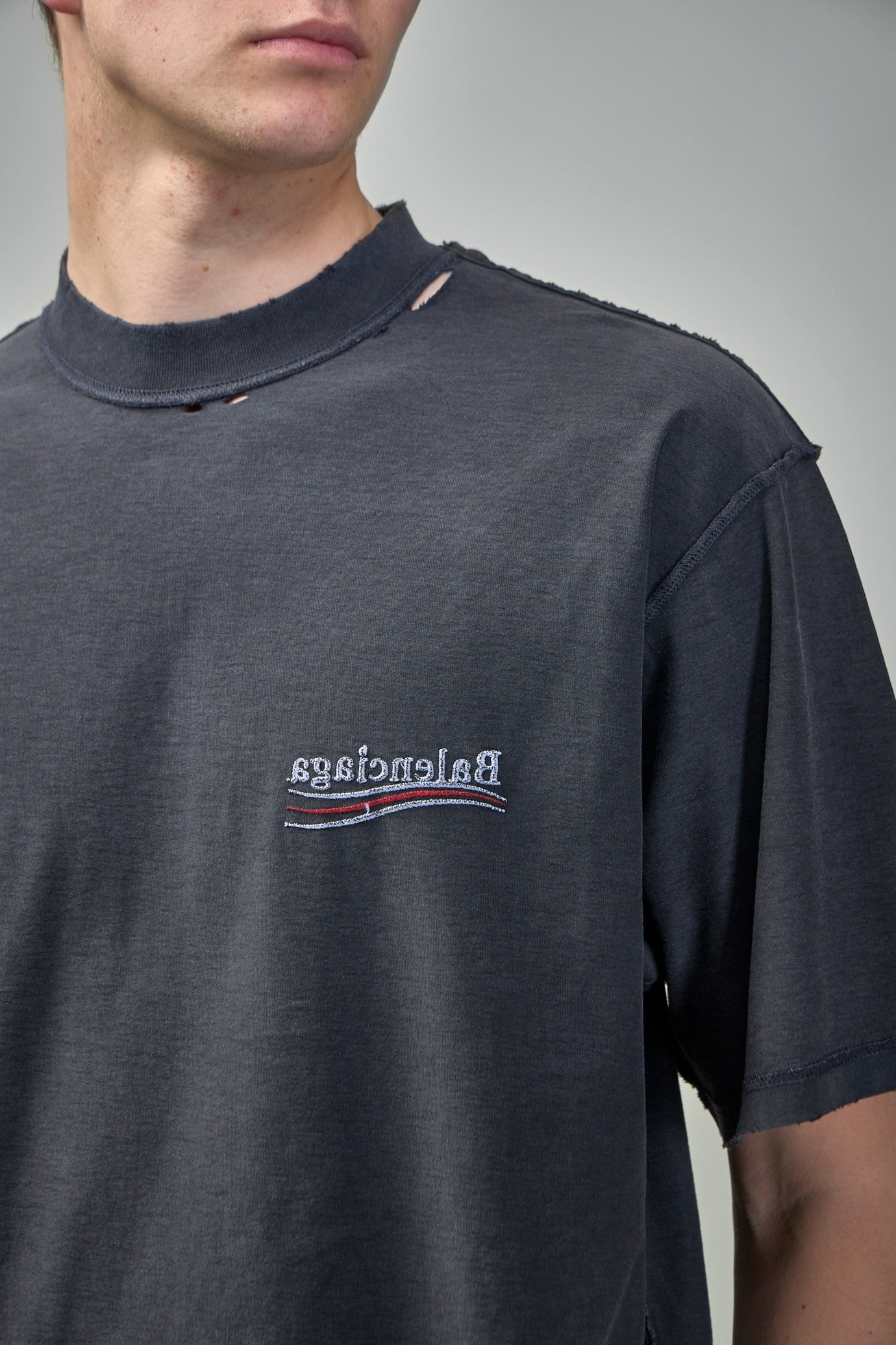 Political Campaign Inside-Out T-Shirt Large Fit