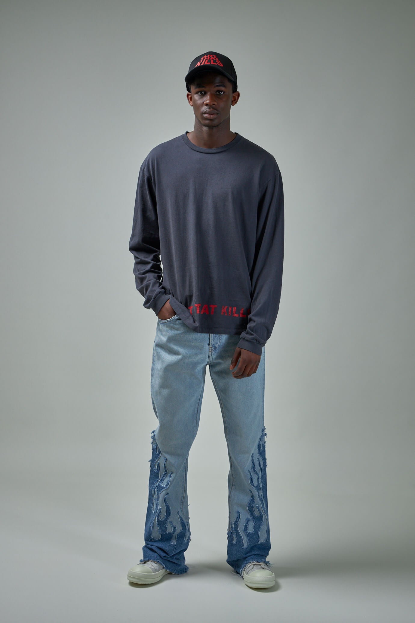 LA Flare Flame, indigo blue