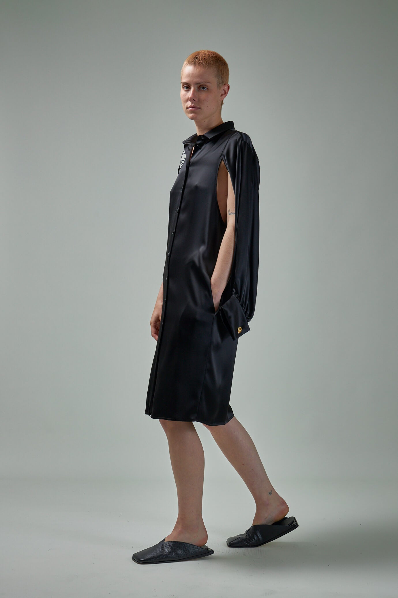 Knot Dress, black