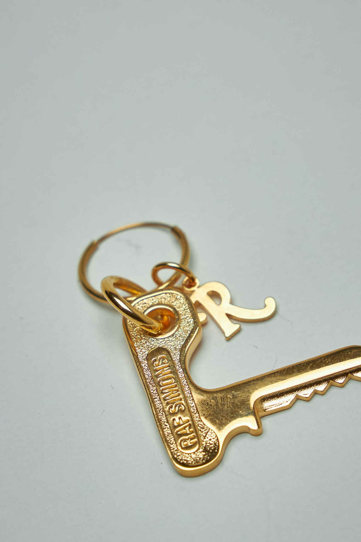 Earring with Key Charm