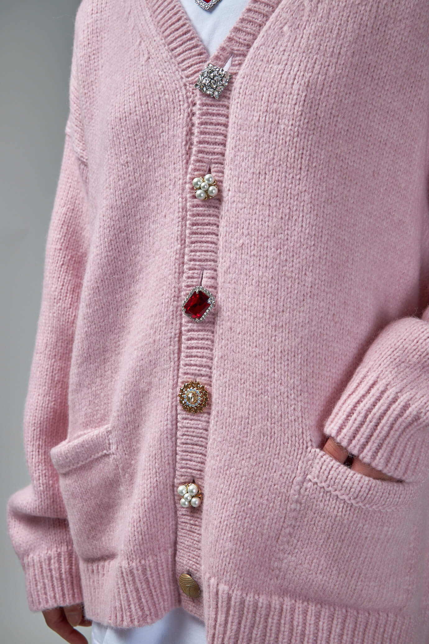 Fancy Button Cardigan