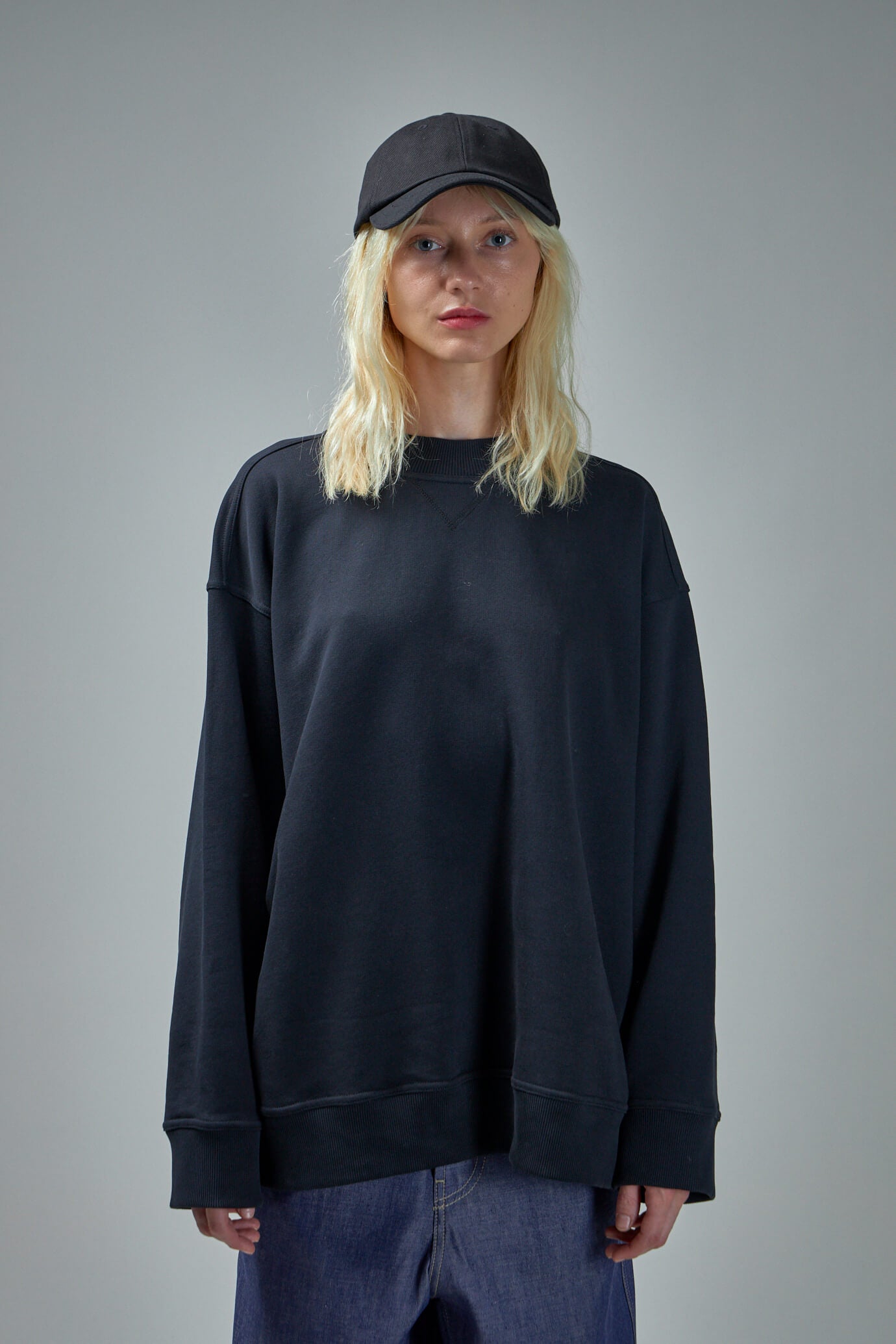 Taste Long Sleeve C-Neck Sweatshirt Knit